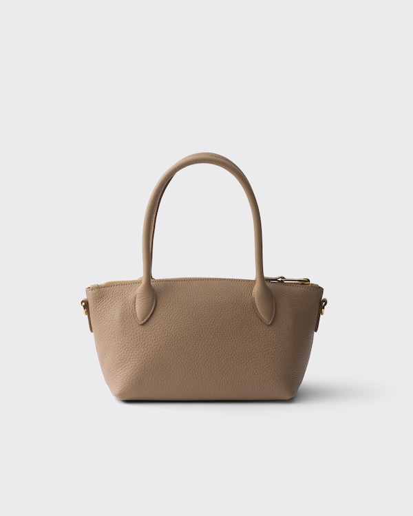Leather mini handbag - Cameo Beige Leather mini handbag - Cameo Beige
