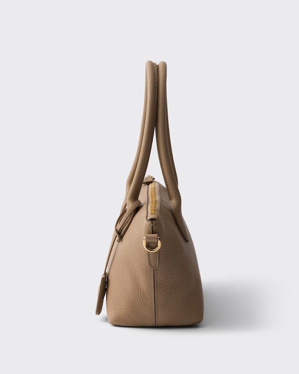 Leather mini handbag - Cameo Beige Leather mini handbag - Cameo Beige