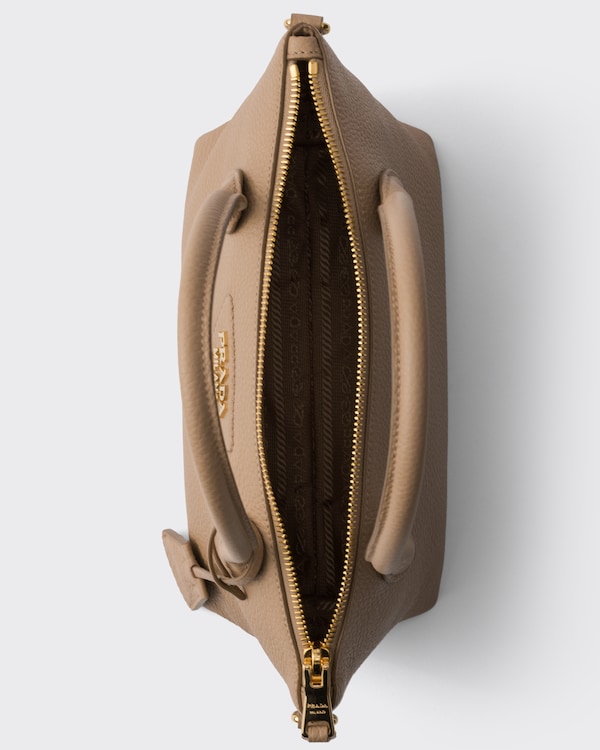 Leather mini handbag - Cameo Beige Leather mini handbag - Cameo Beige