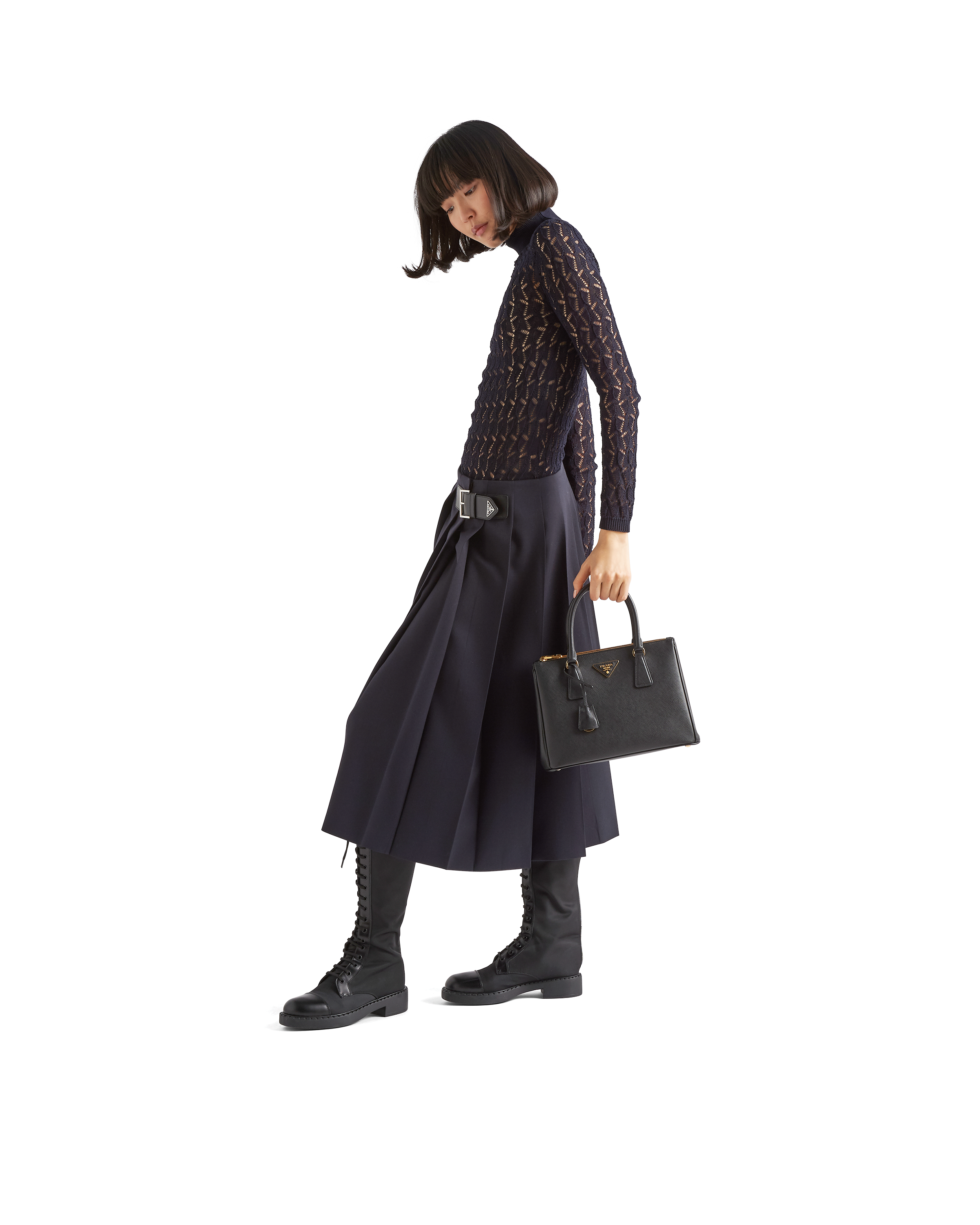 prada galleria small saffiano leather tote