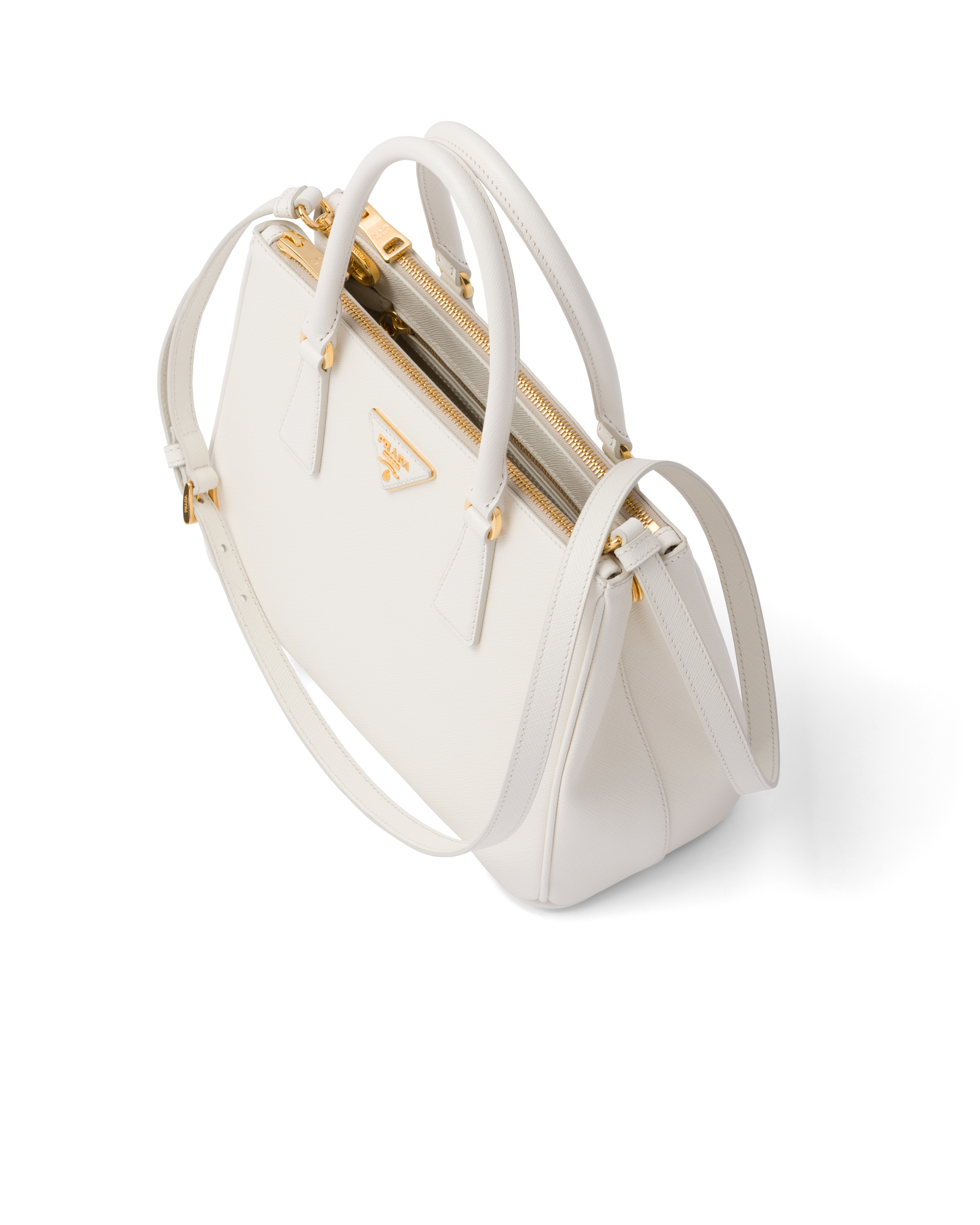 white prada saffiano bag