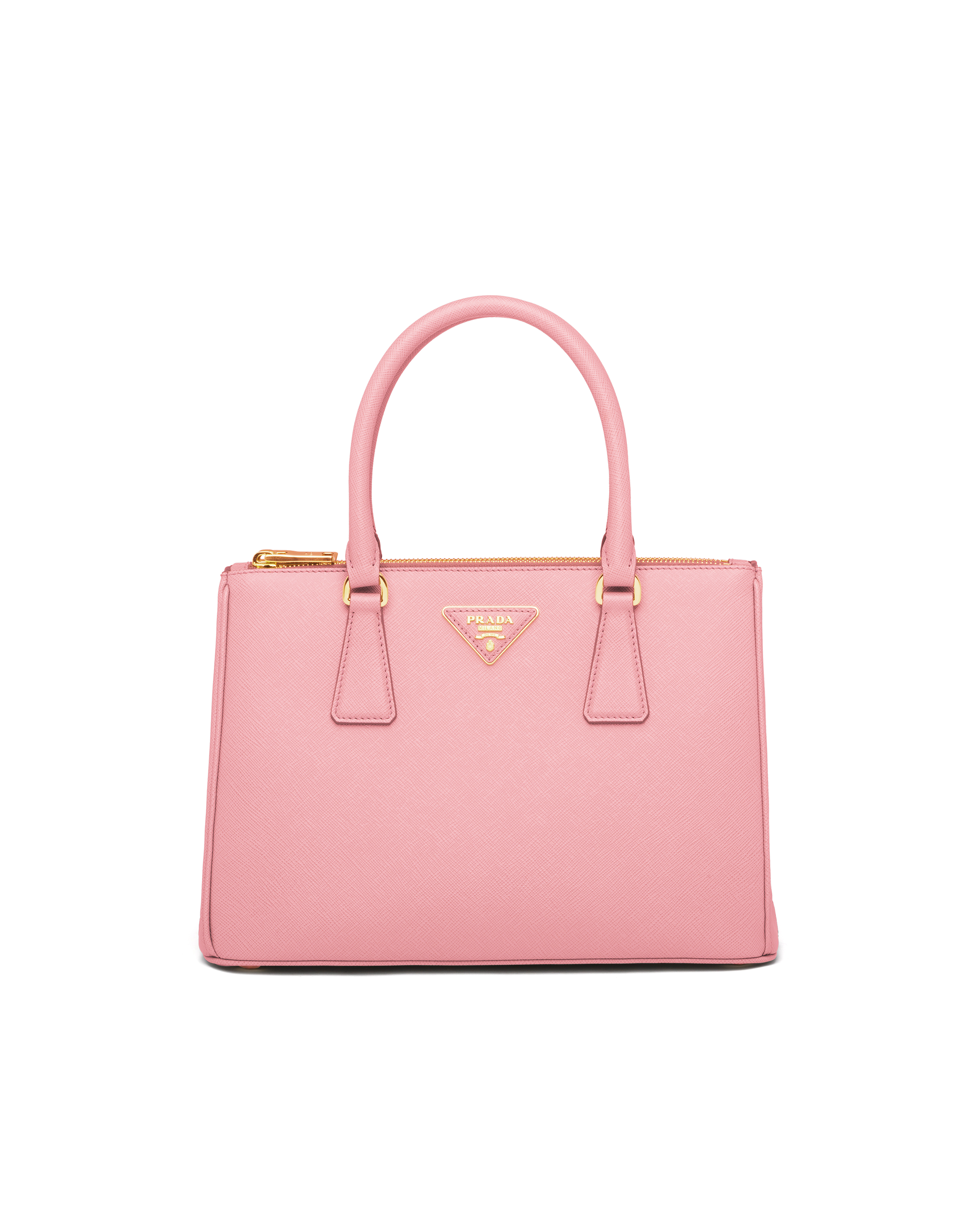 prada saffiano bag pink