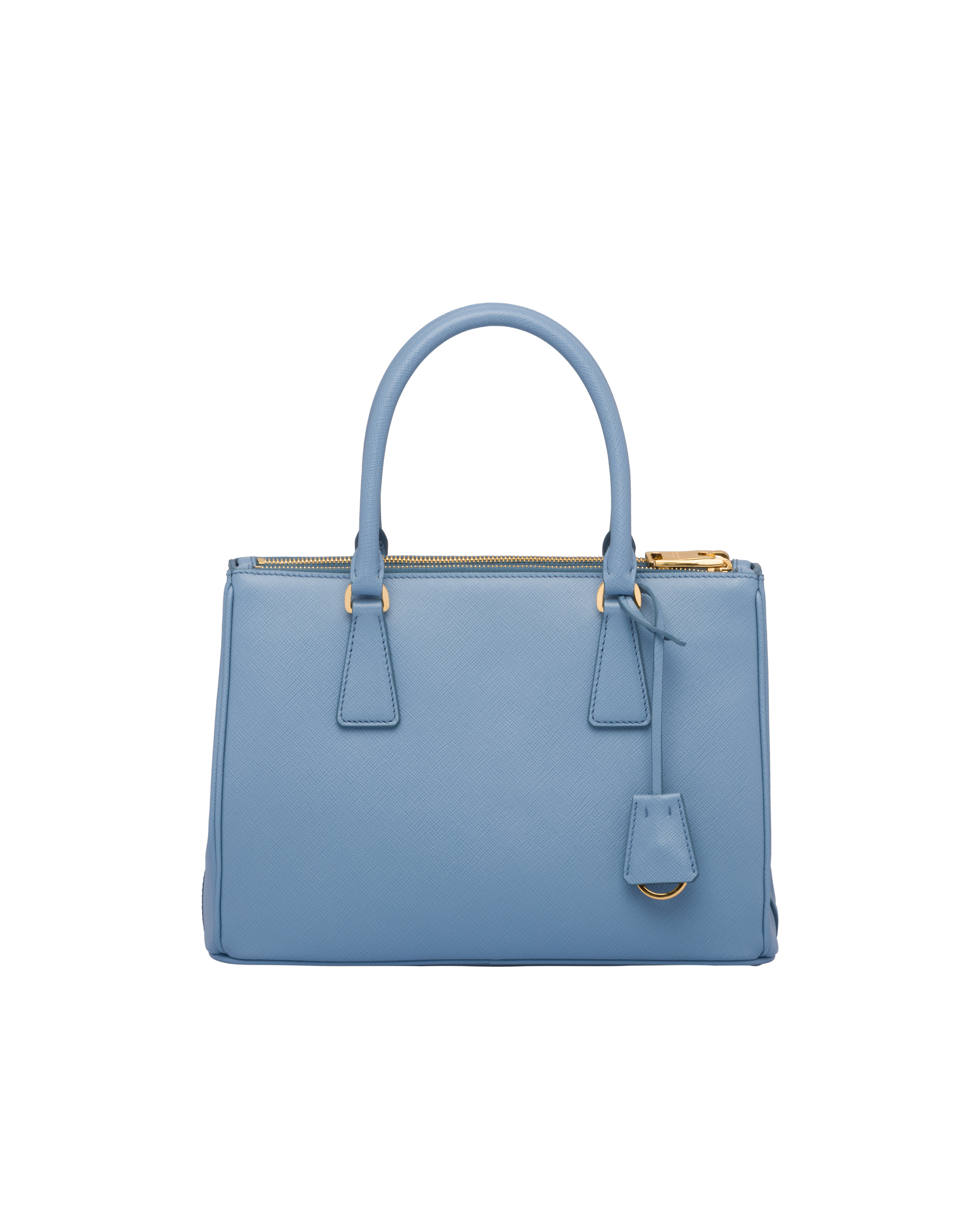 prada blue tote