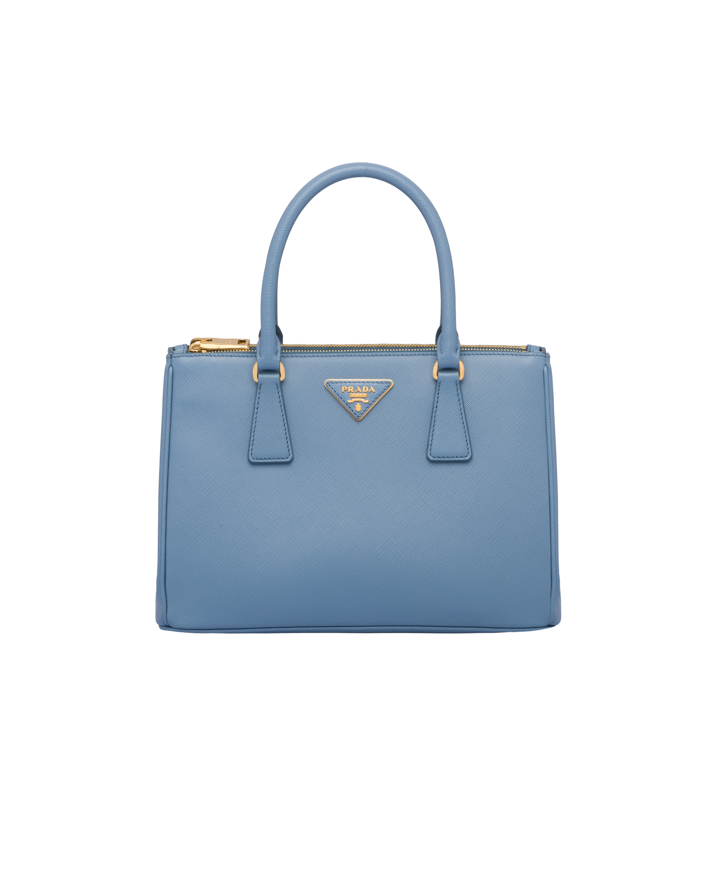 prada blue handbag