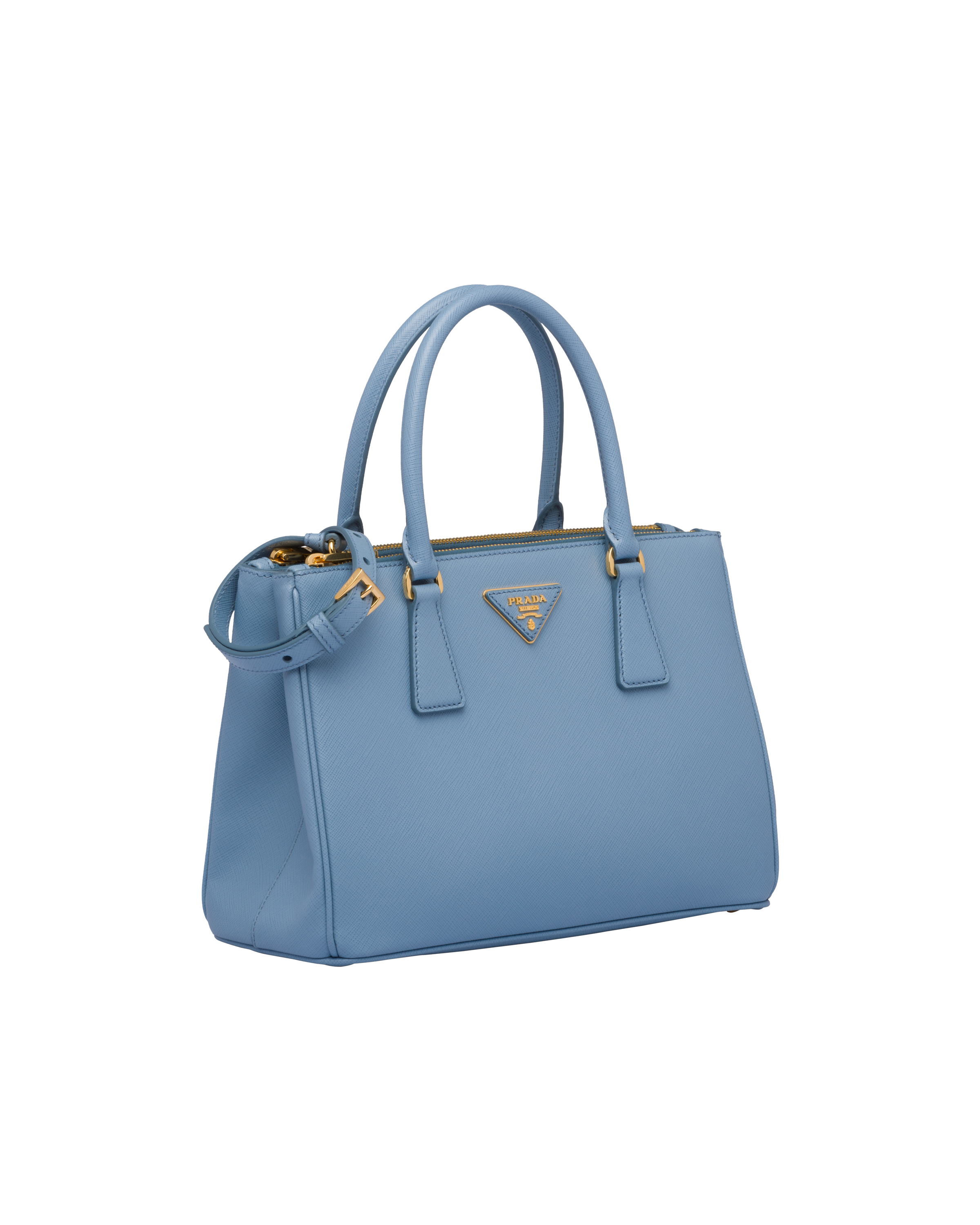 Prada galleria bag best sale blue