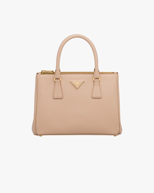 prada leather logo satchel