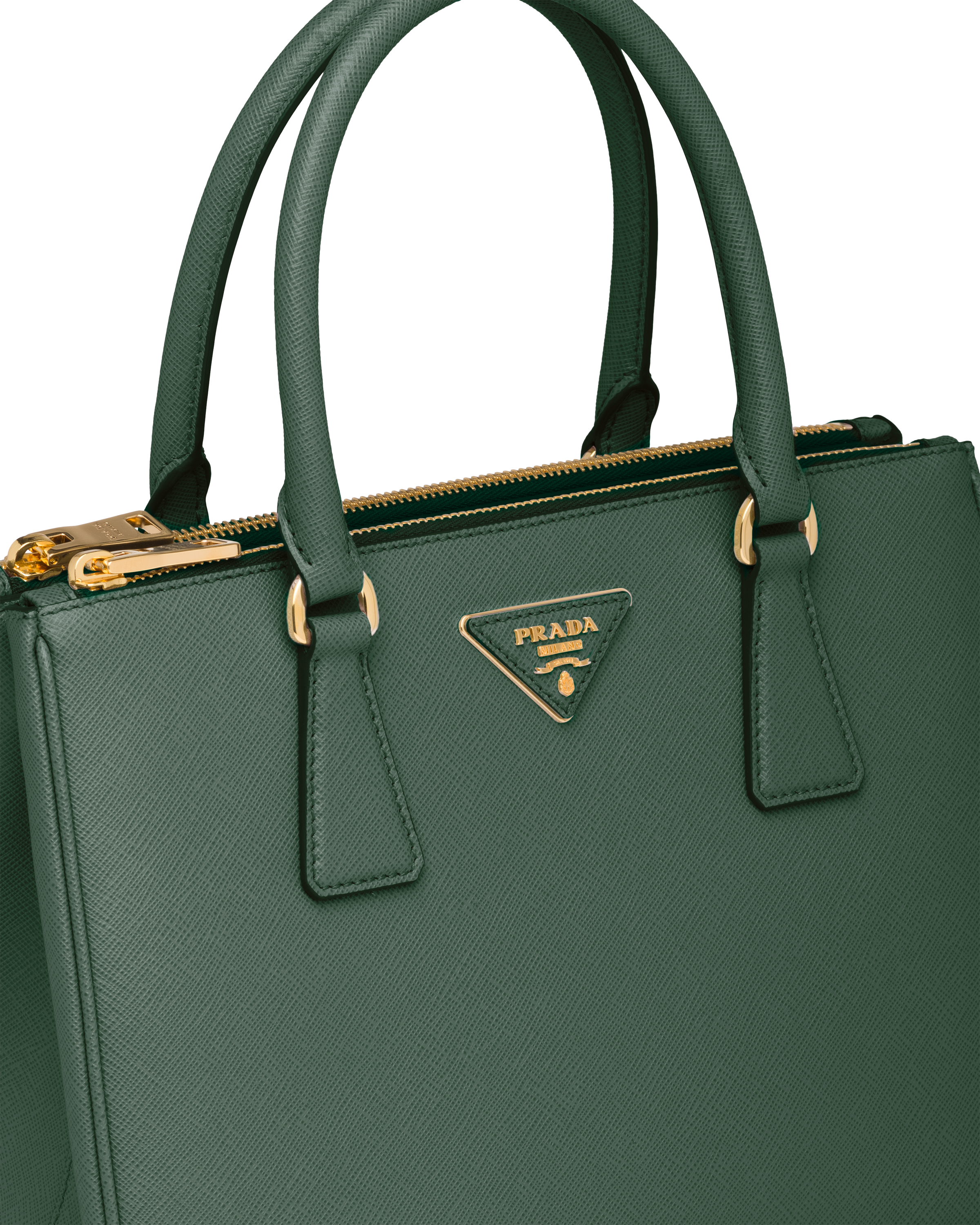 Emerald green sales prada bag