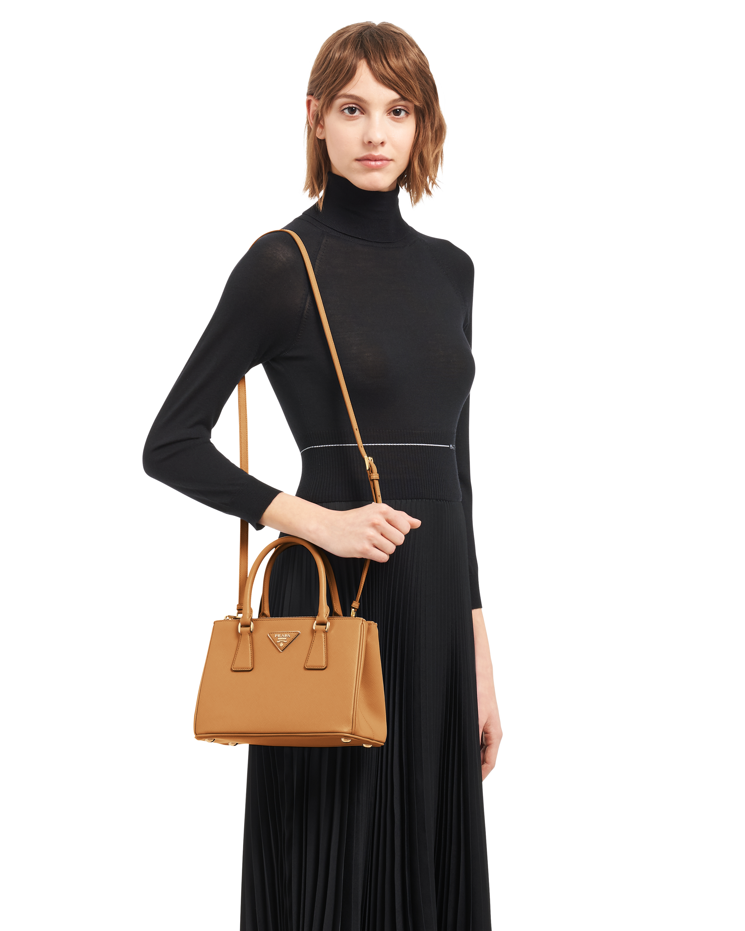 Mini Saffiano Leather Prada Galleria