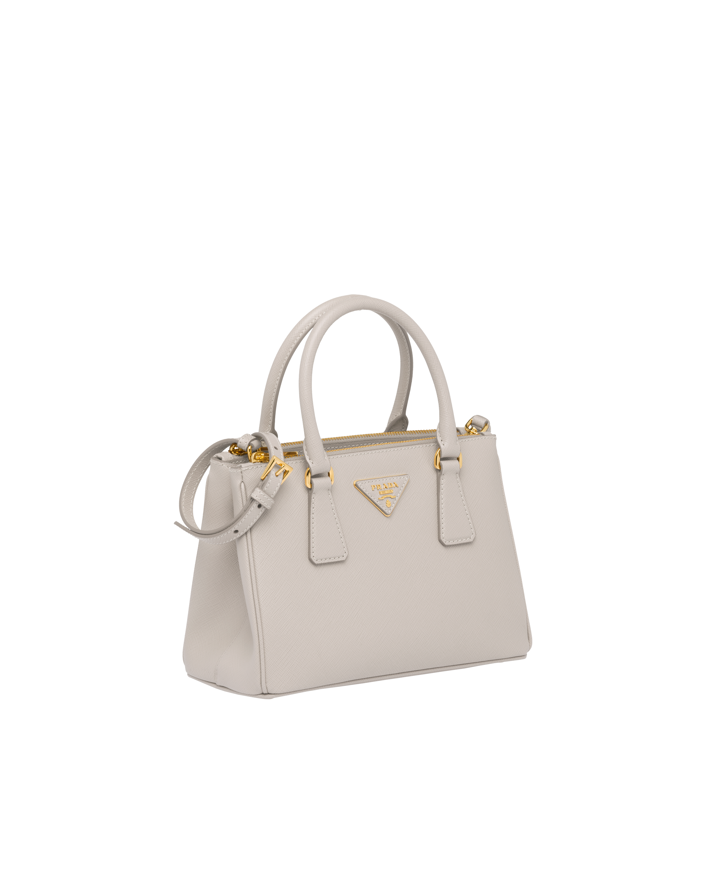 prada mini bag white
