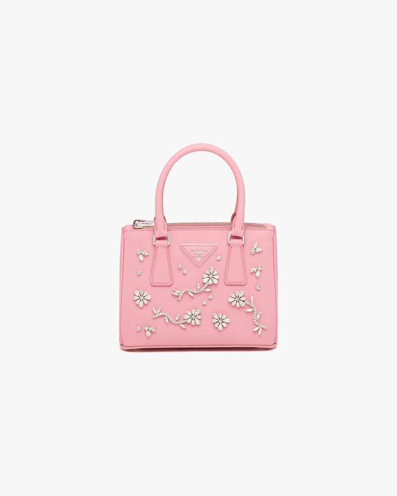 prada rose gold bag