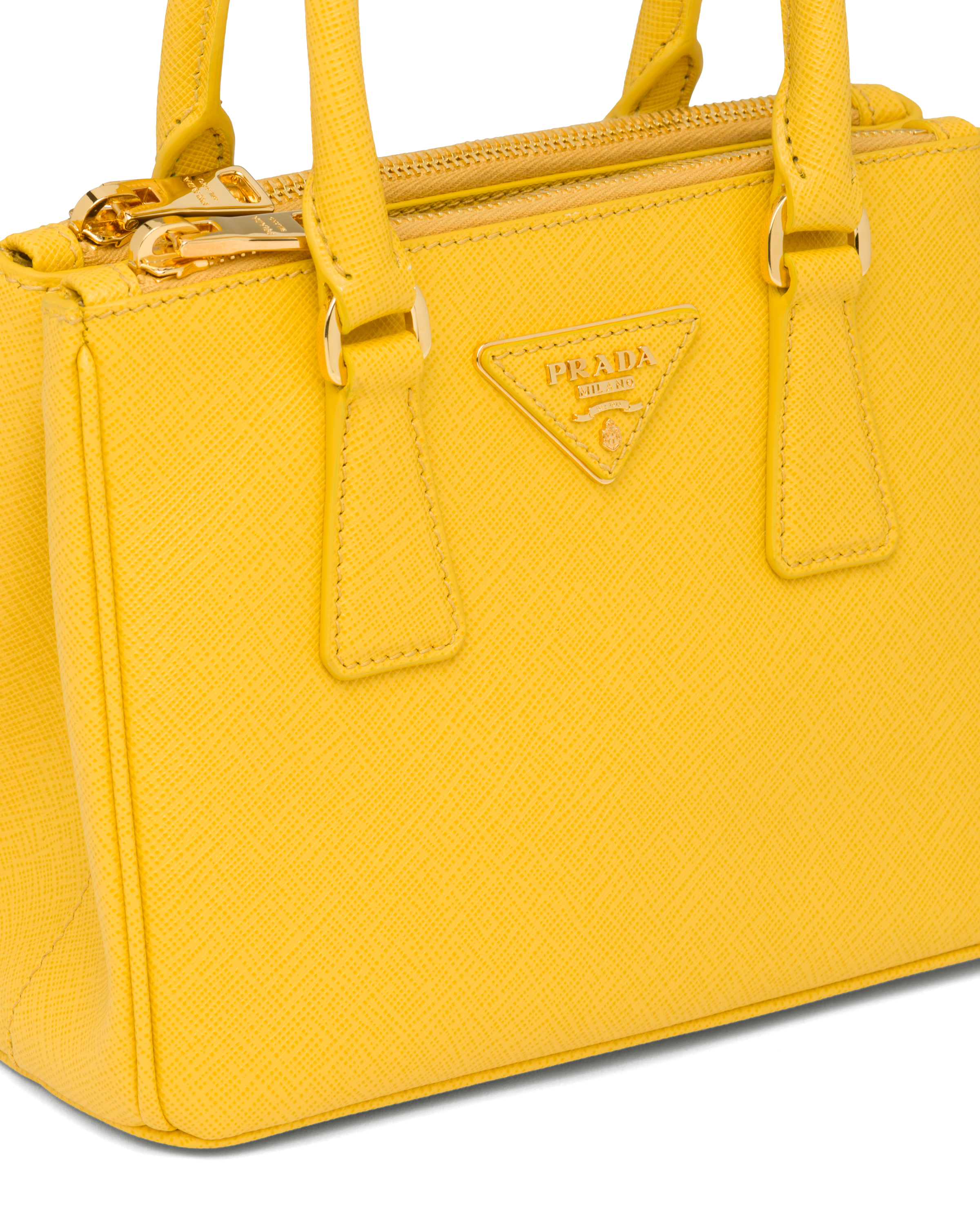 prada mustard bag