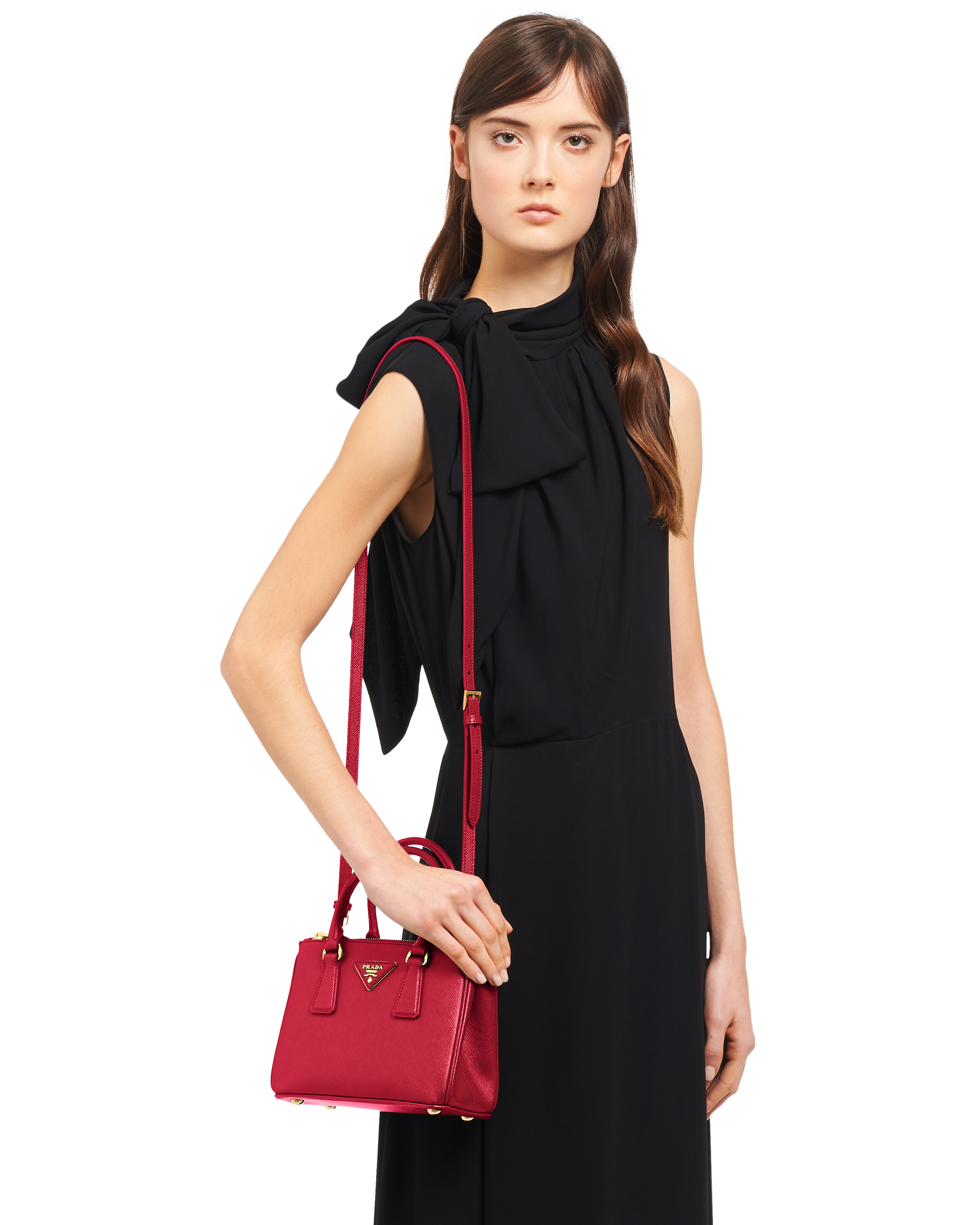 prada galleria mini saffiano leather bag