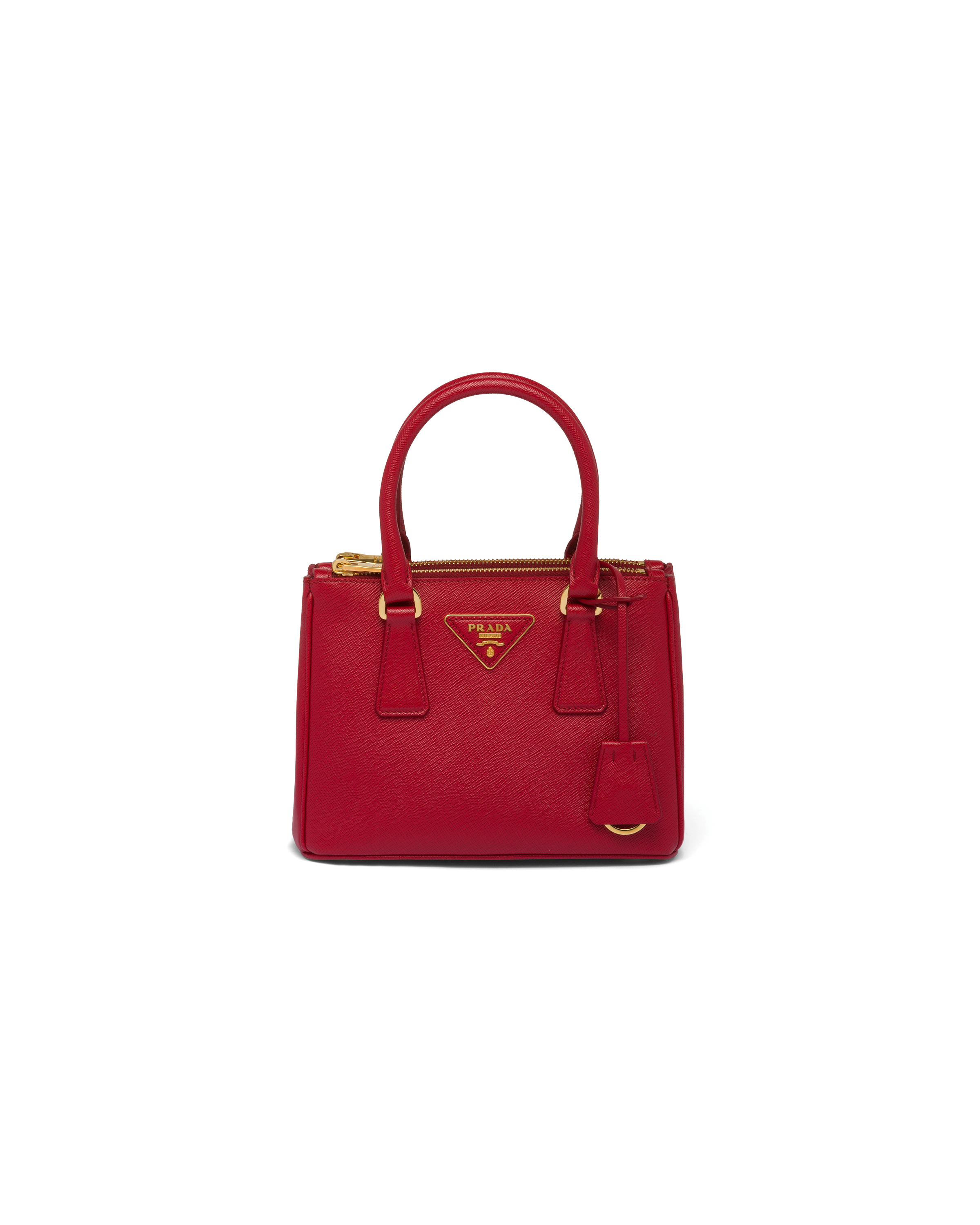 prada saffiano red