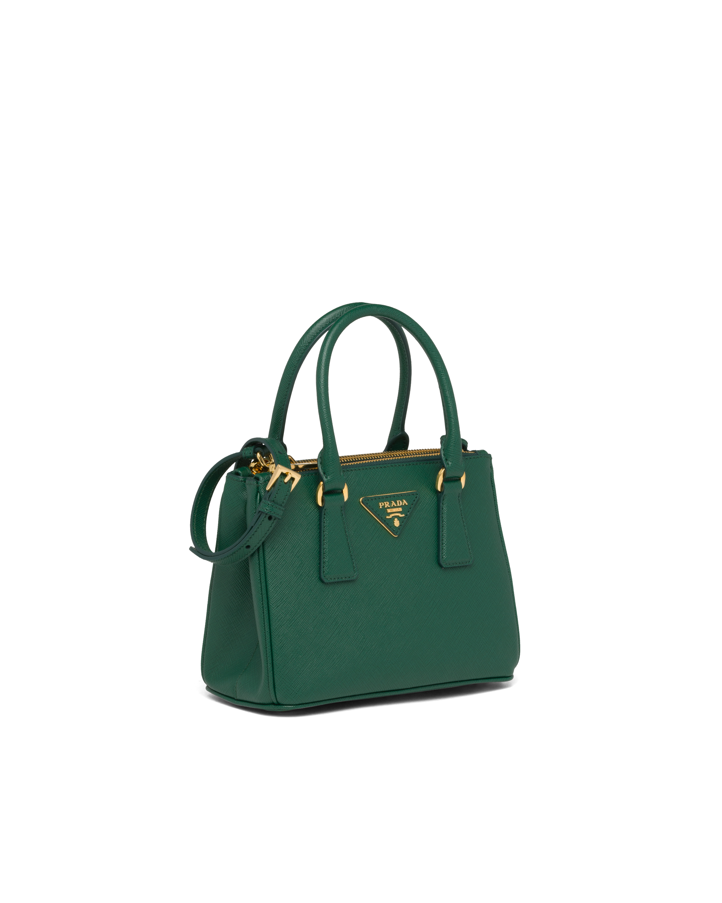 prada green tote