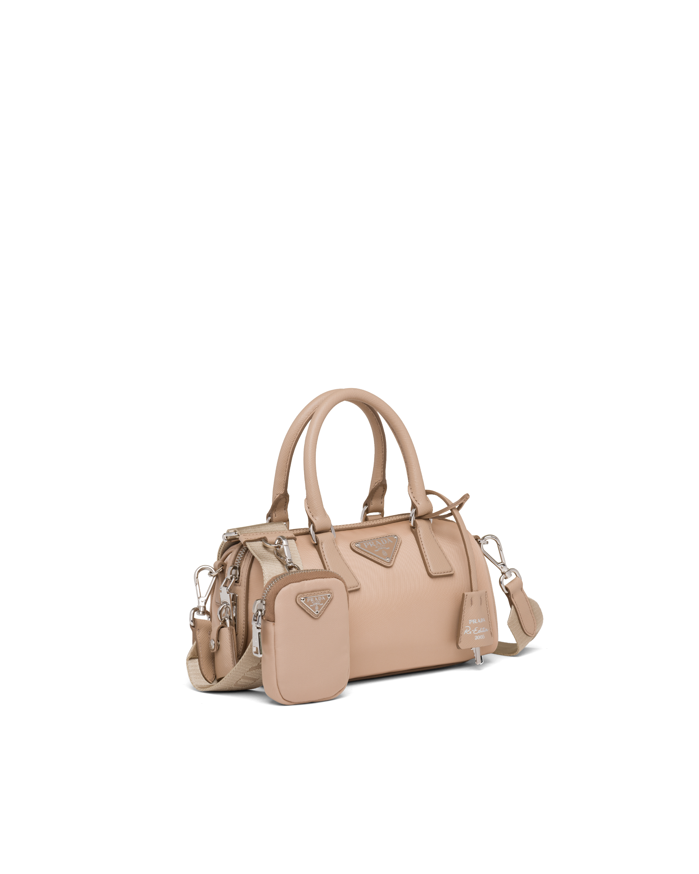 Cameo Beige Prada ReEdition 2005 Nylon Bag Prada