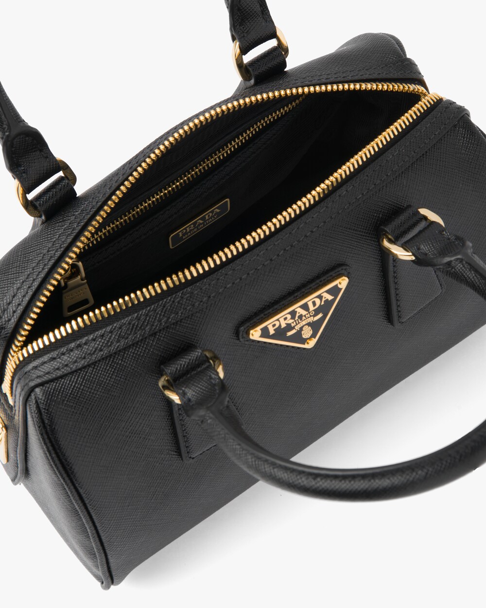 prada top handle bag
