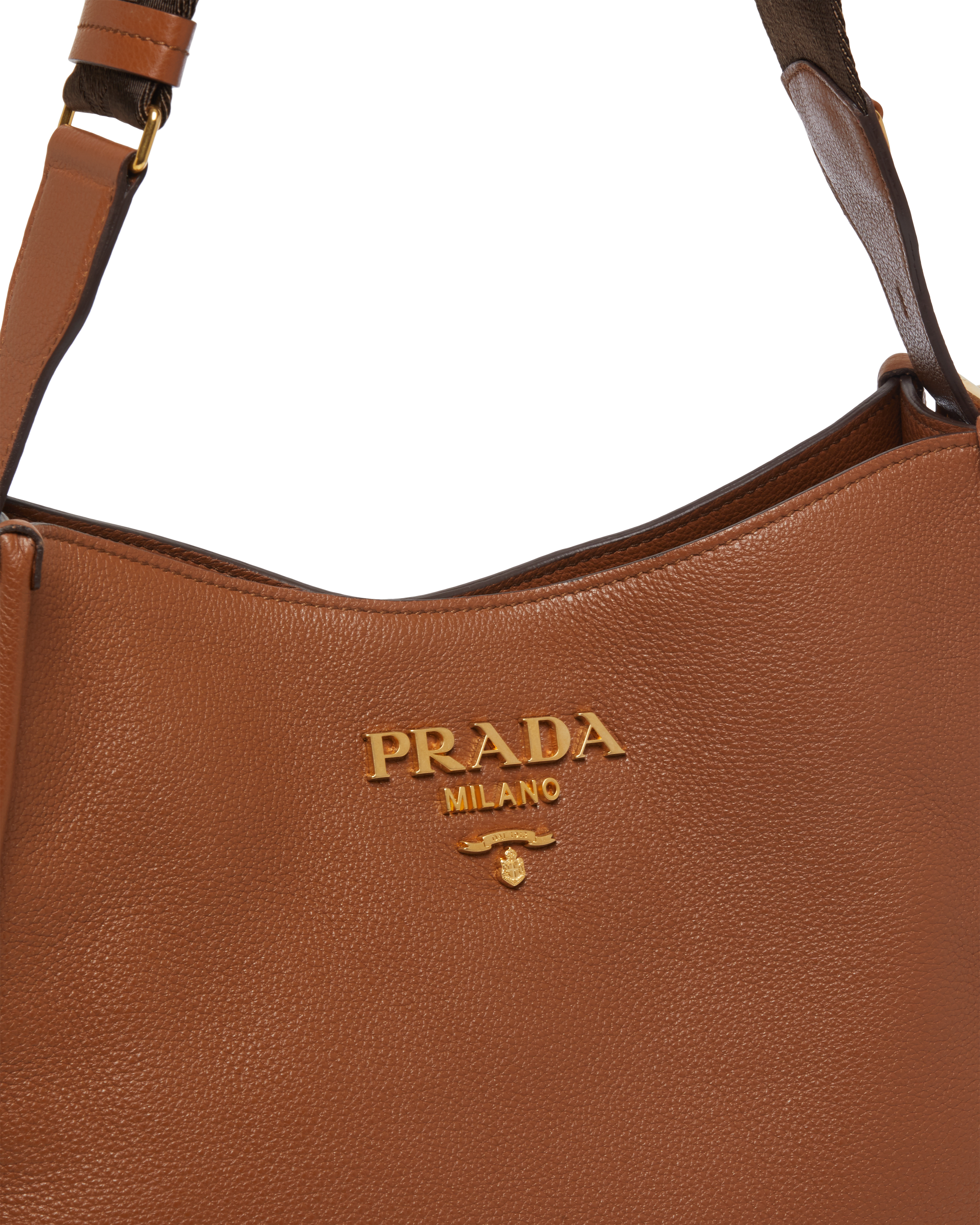 prada leather hobo