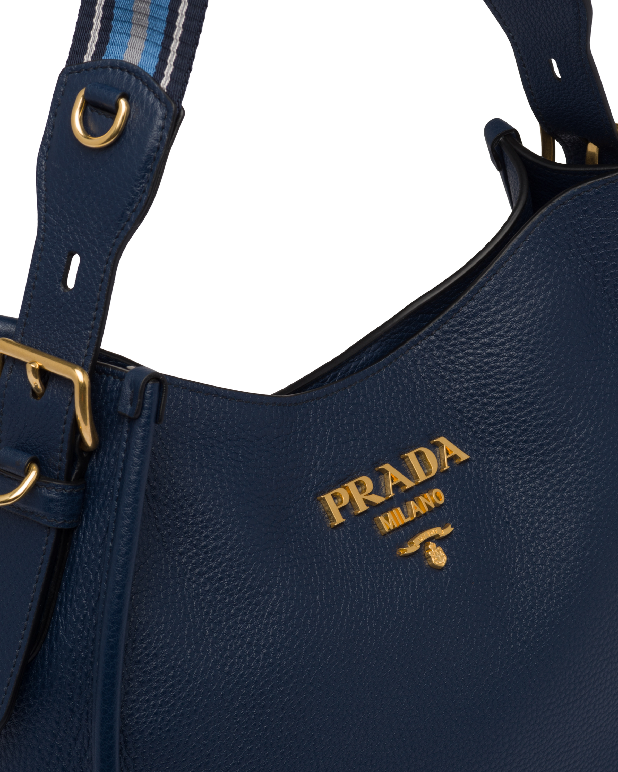 prada medium leather shoulder bag