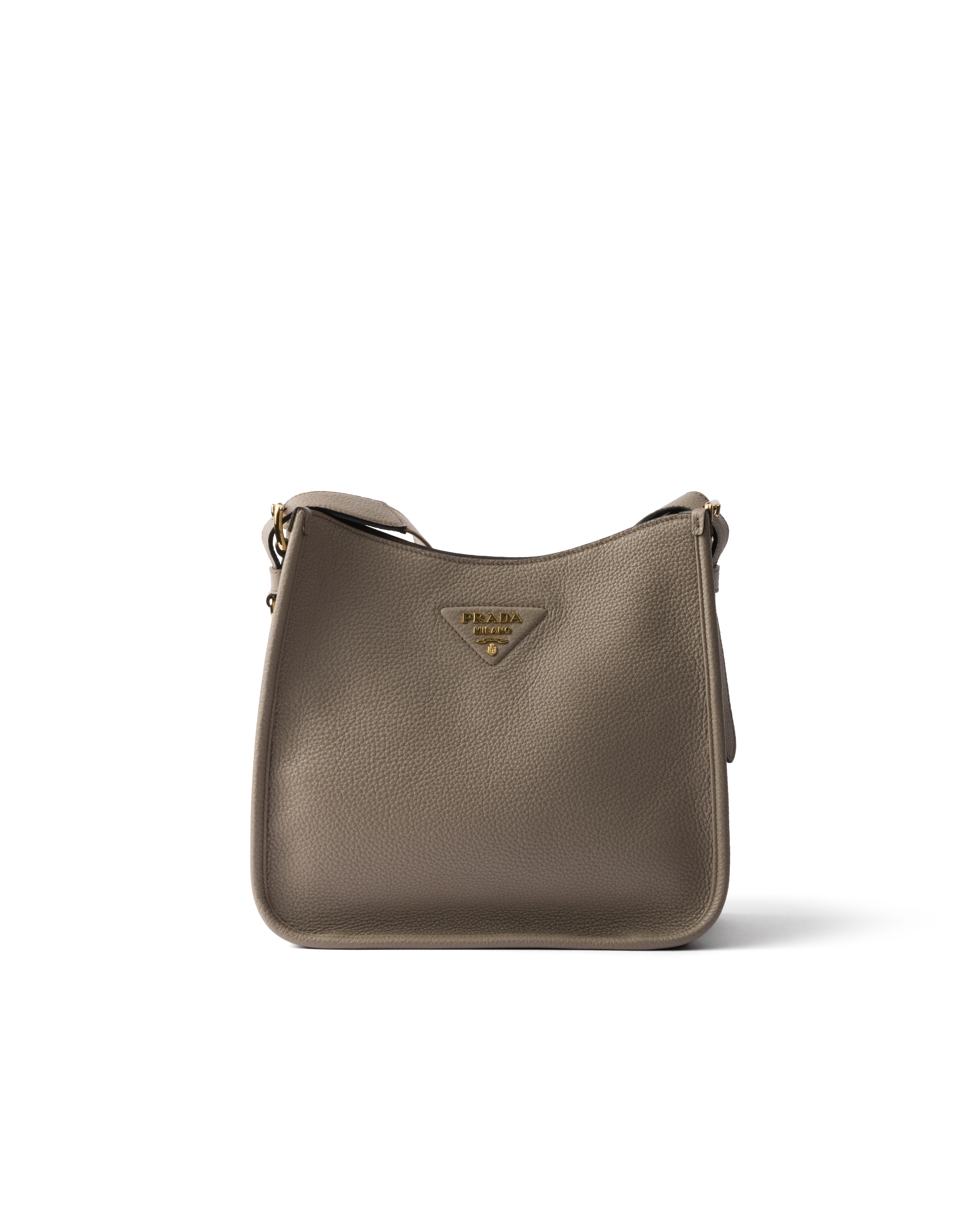 Prada Sacca Medium In Pelle, Donna, Argilla