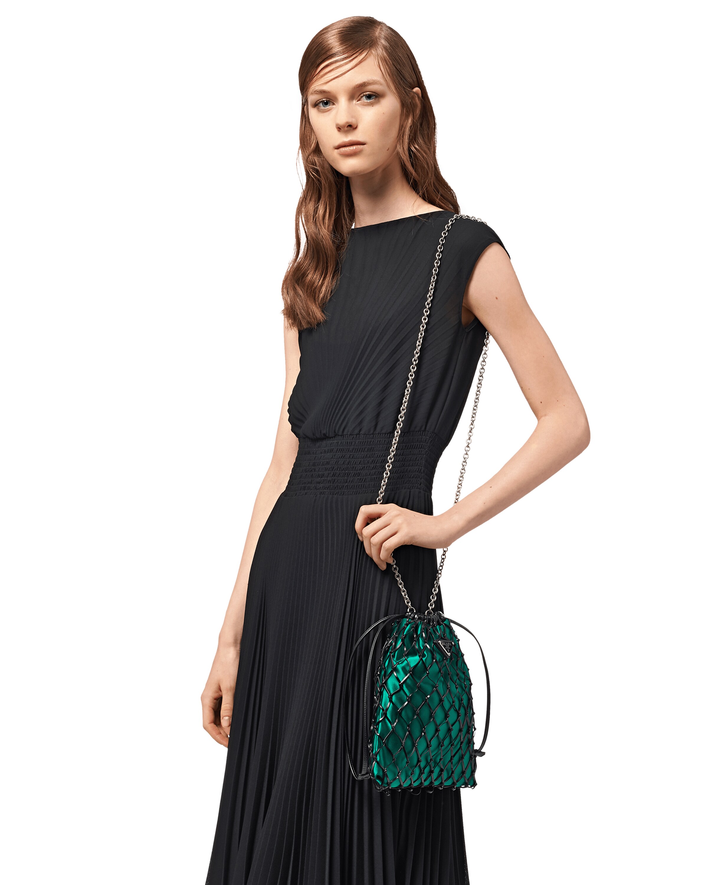 Fabric Mesh Bag Prada