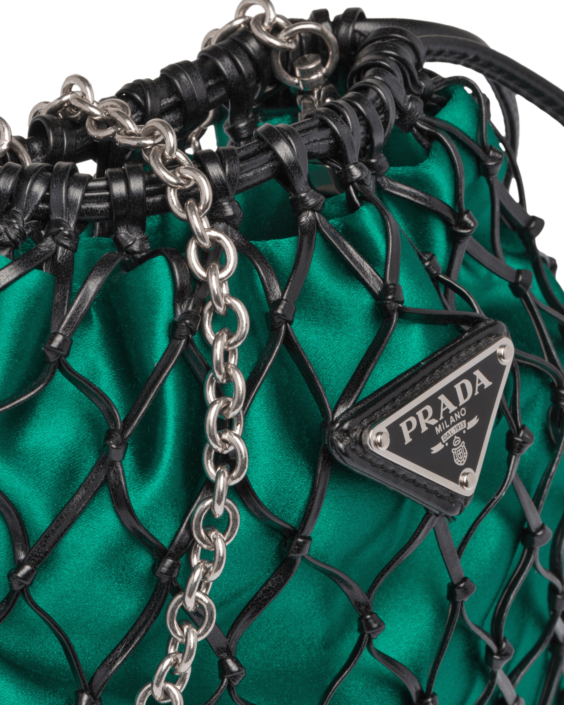 Fabric Mesh Bag Prada