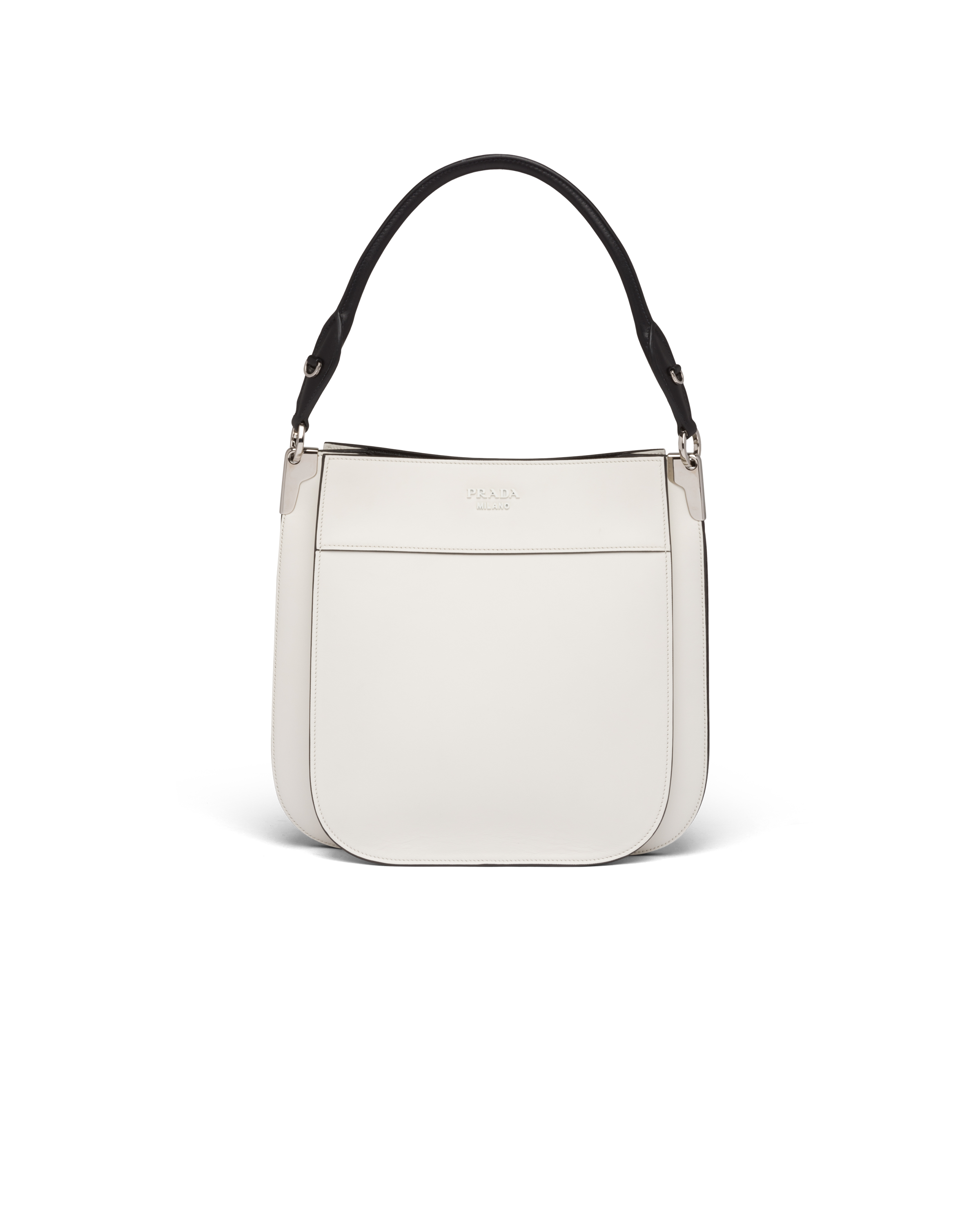 prada margit leather shoulder bag