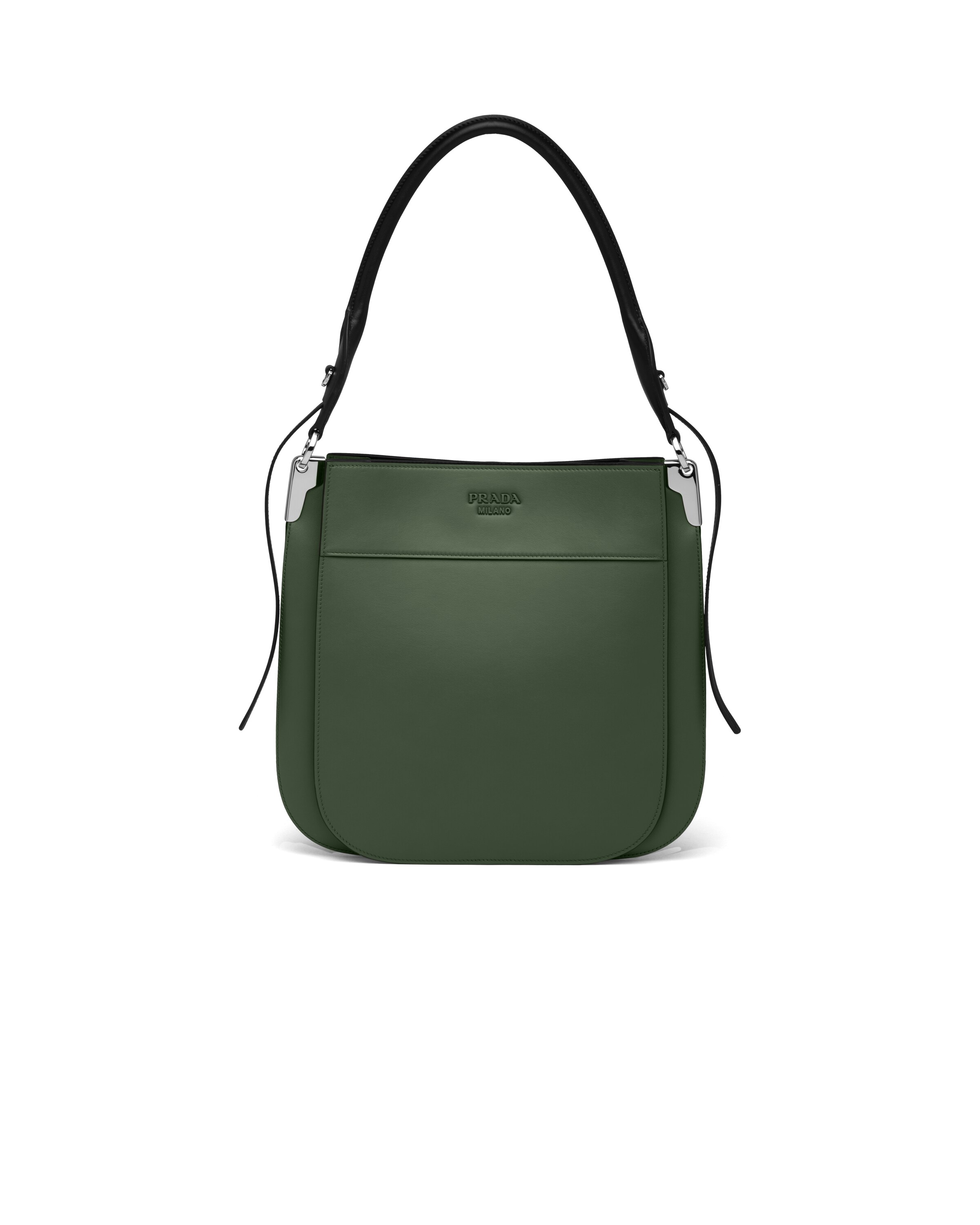 Prada Margit leather hobo shoulder bag Prada
