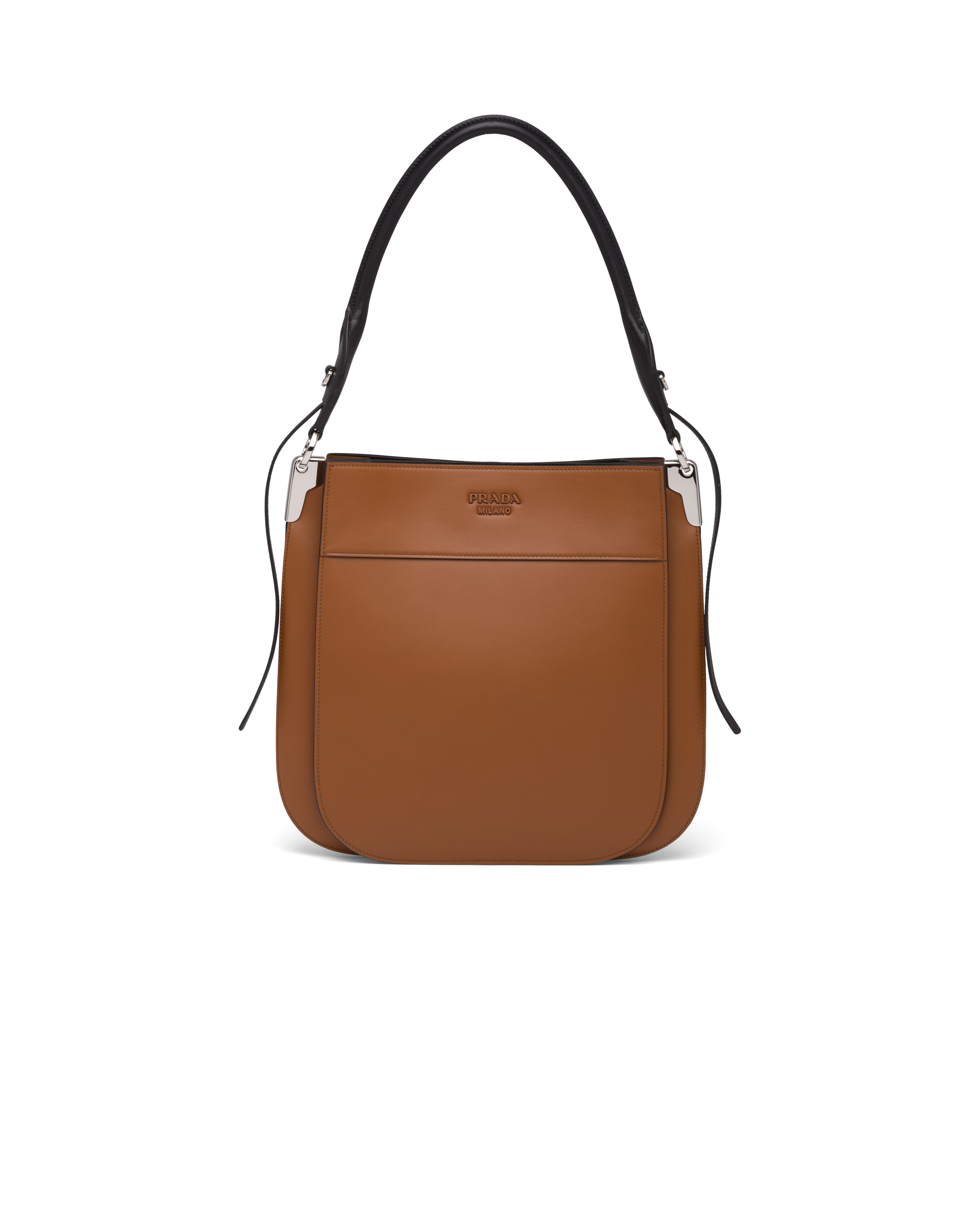 Prada Margit leather hobo shoulder bag