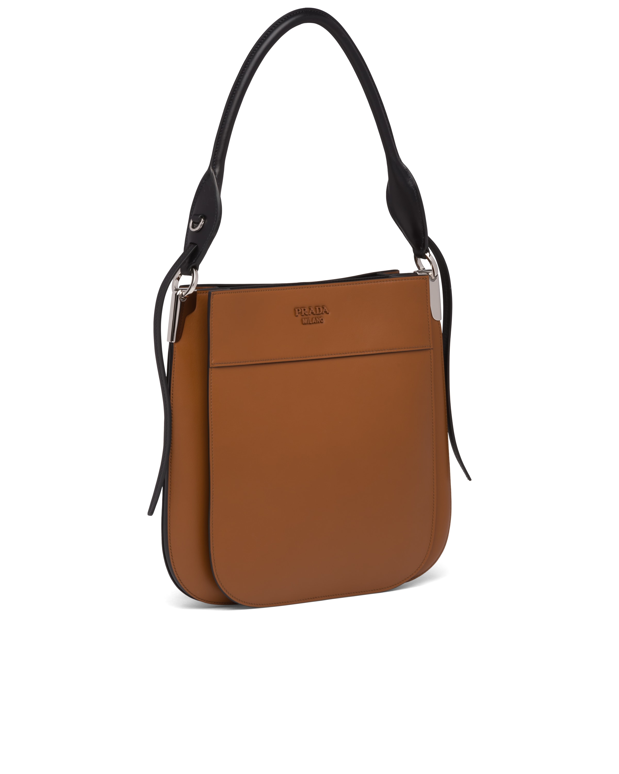 Prada Margit leather hobo shoulder bag Prada