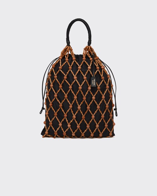 drawstring net bolsa