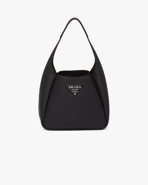 prada camera bag black