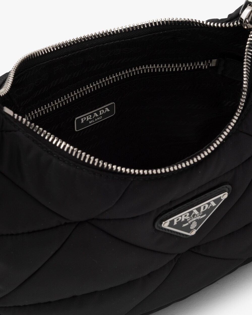 prada nylon side bag