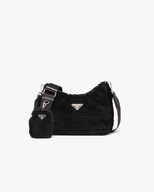 prada black side bag