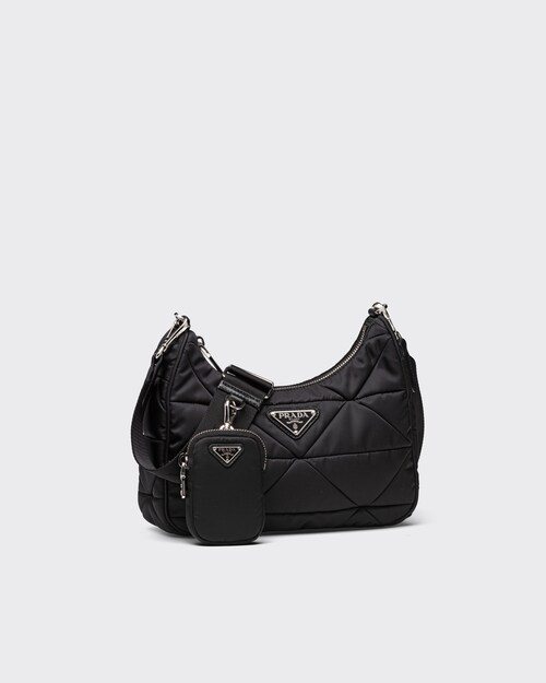 Prada Re\u002DNylon padded hobo bag 2