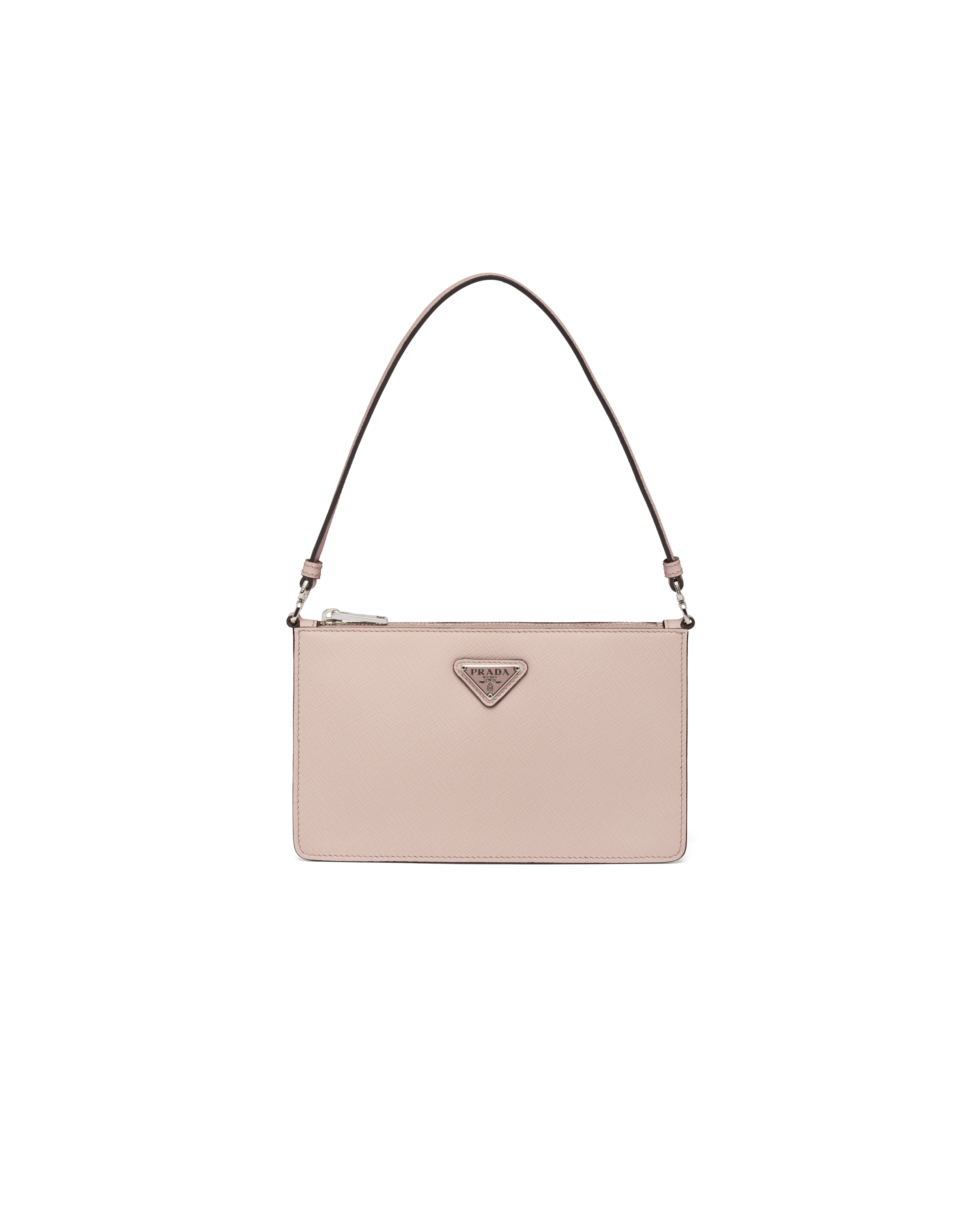 Saffiano leather mini clearance pouch