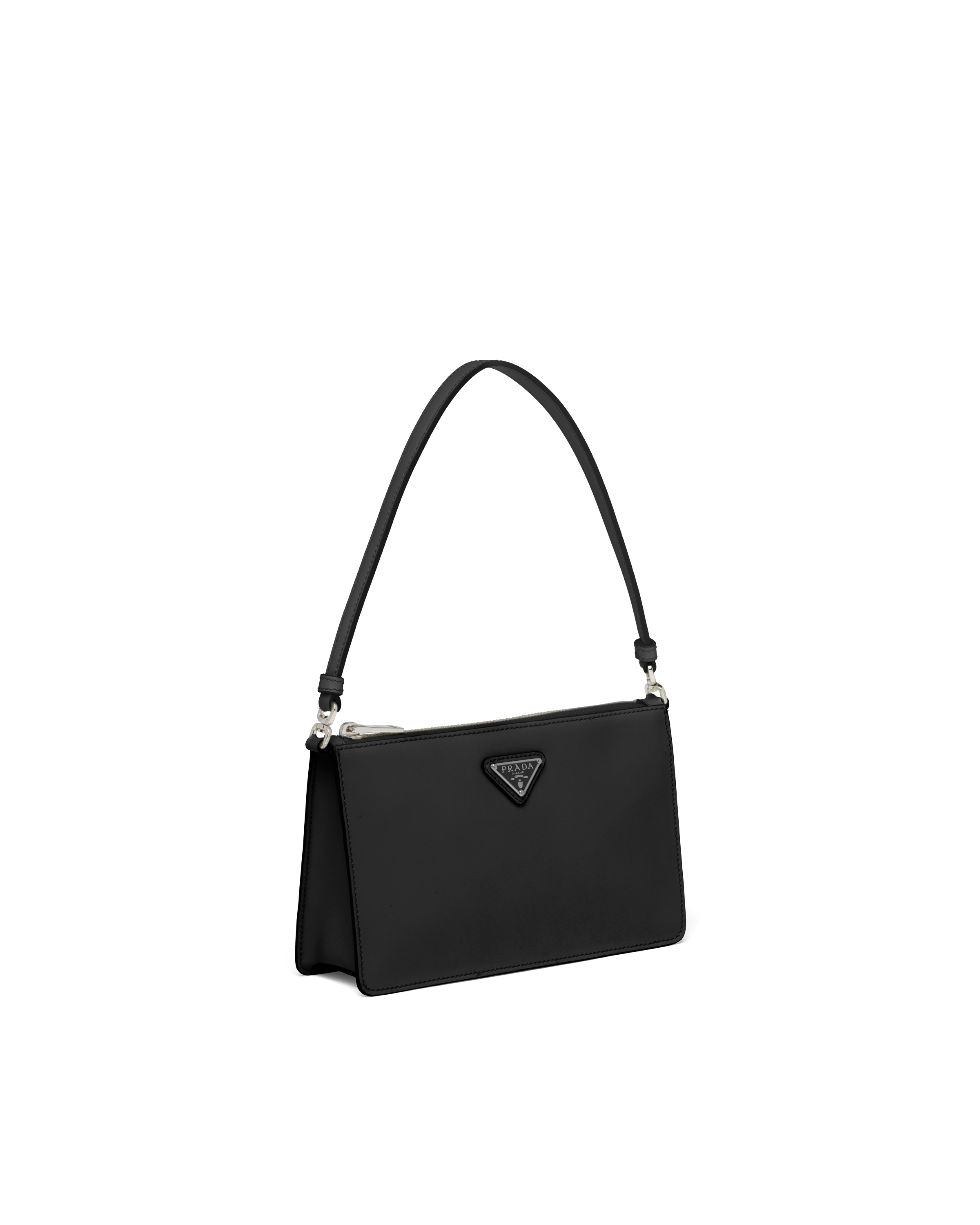 prada small monochrome crossbody bag