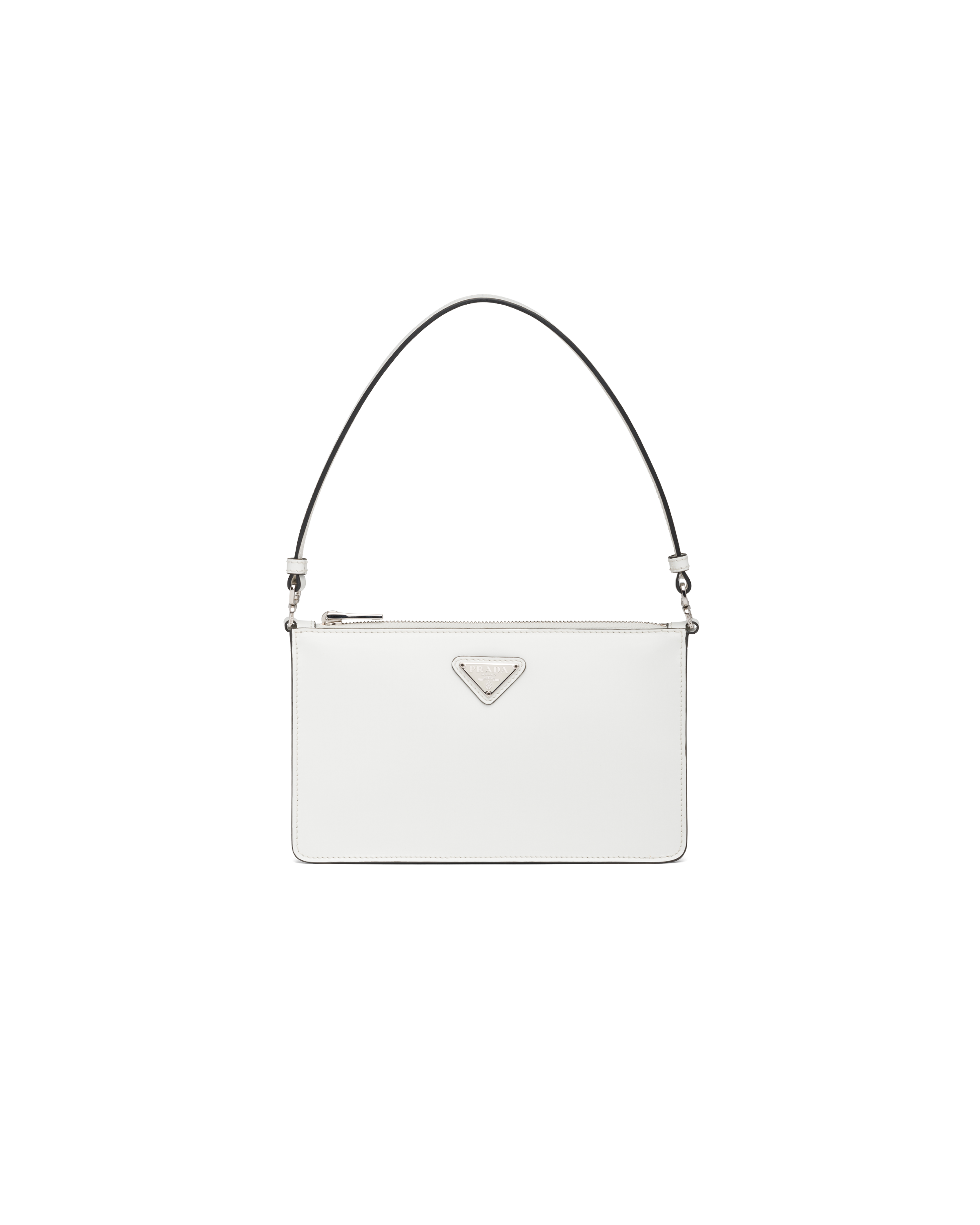 prada bags white leather