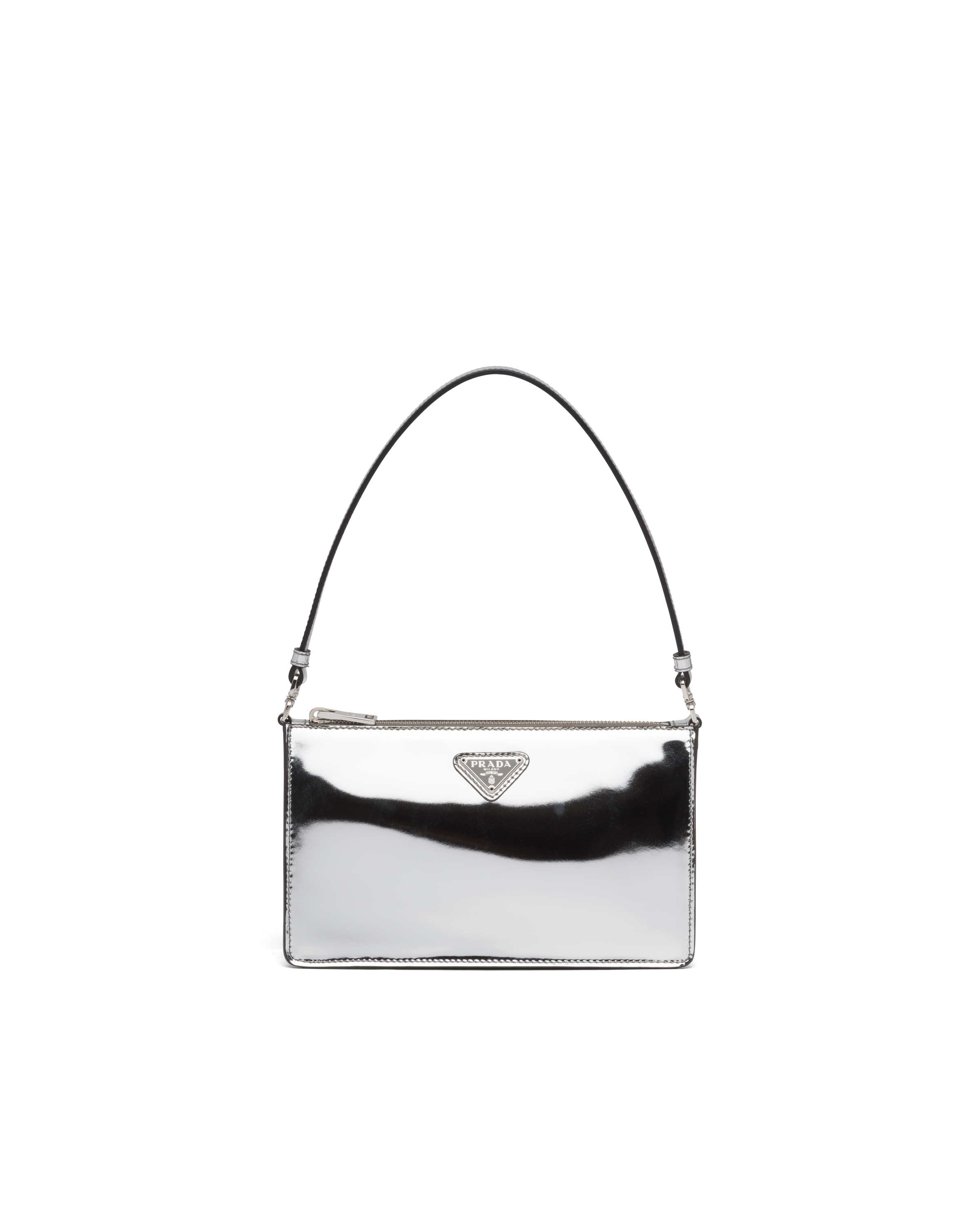 mini silver bag