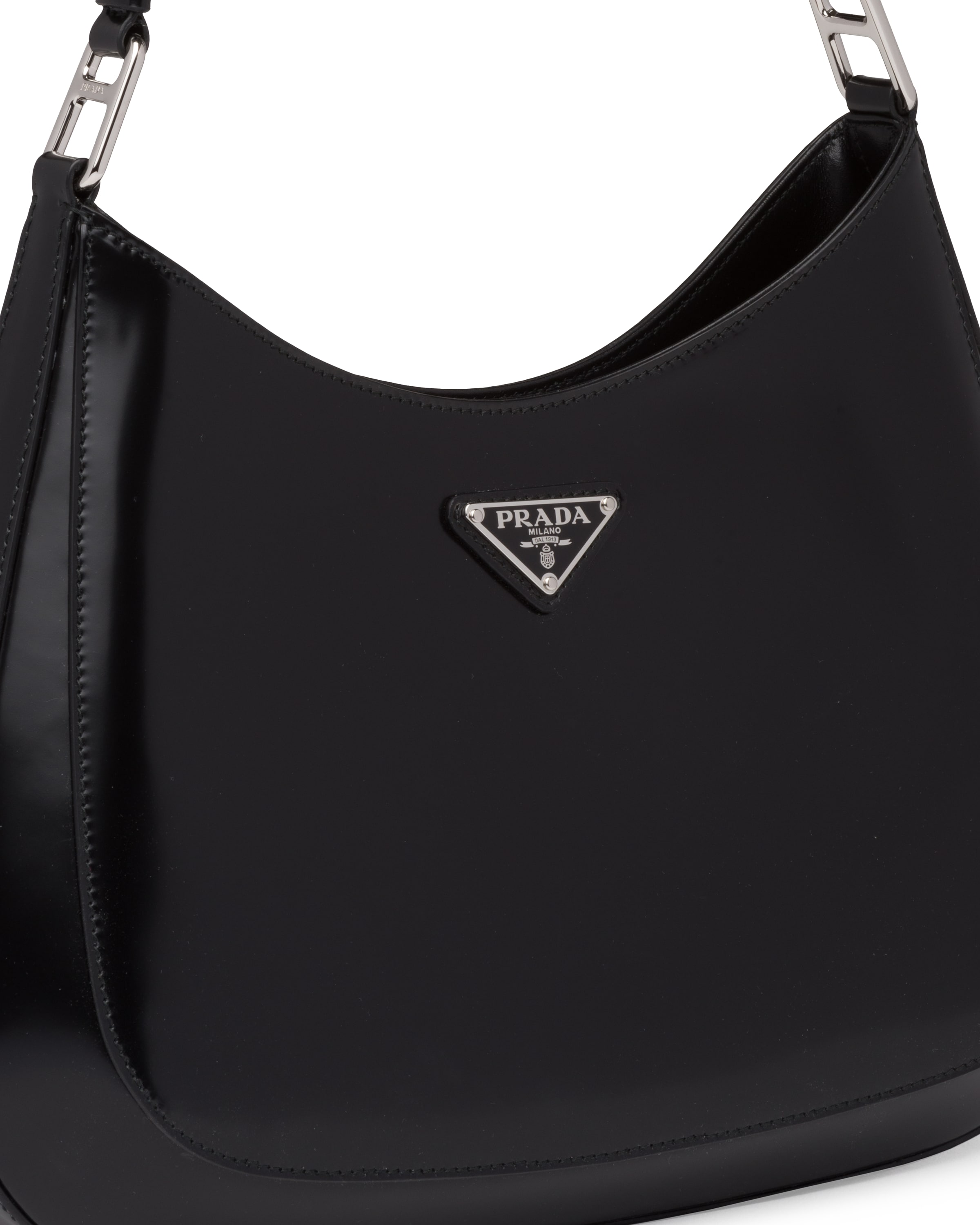 Prada Cleo brushed leather shoulder bag Prada