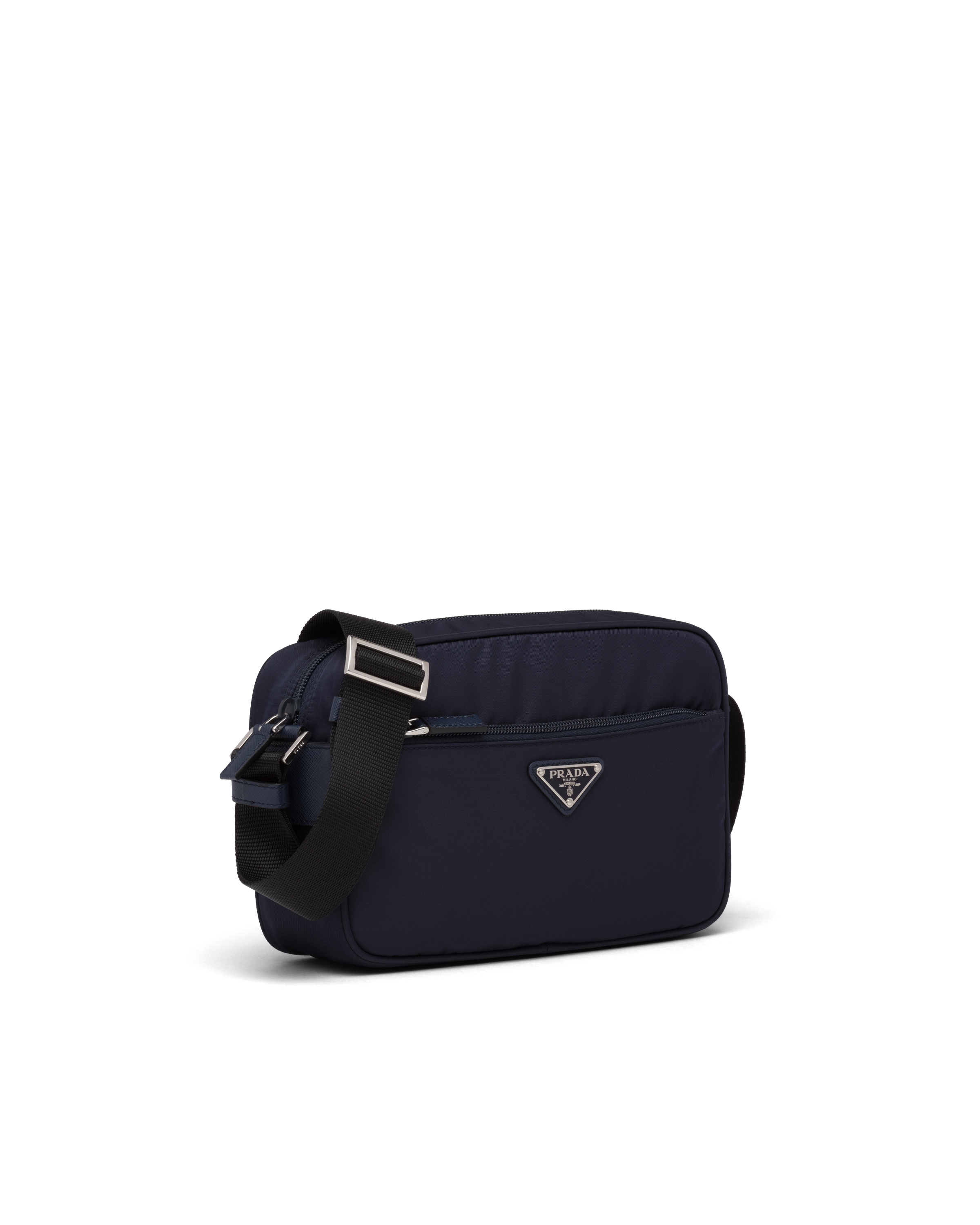 Blue/ Black Nylon Bag Prada