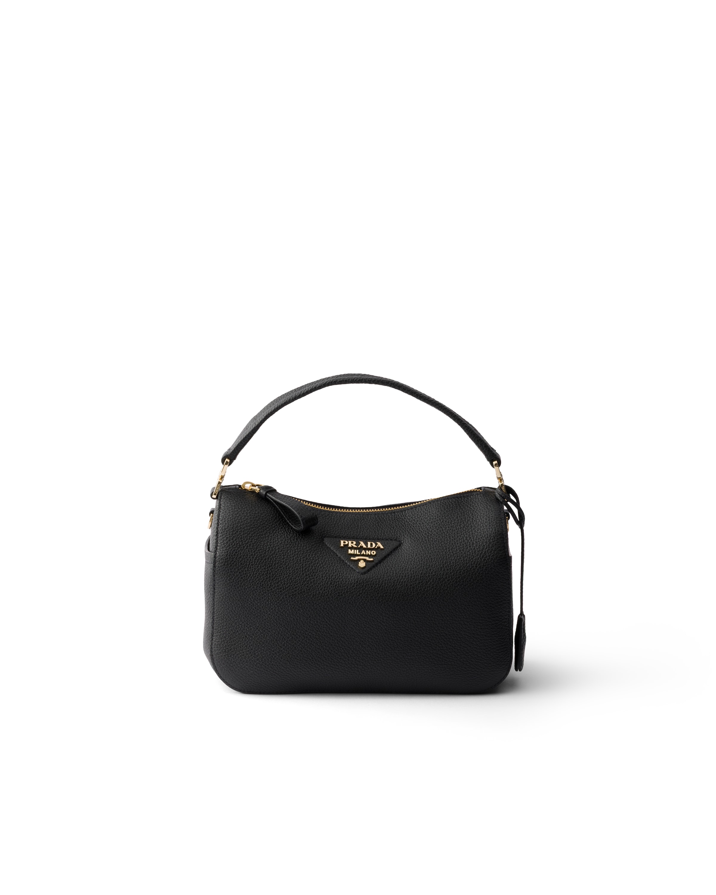 Small Leather Bag, Woman, Black