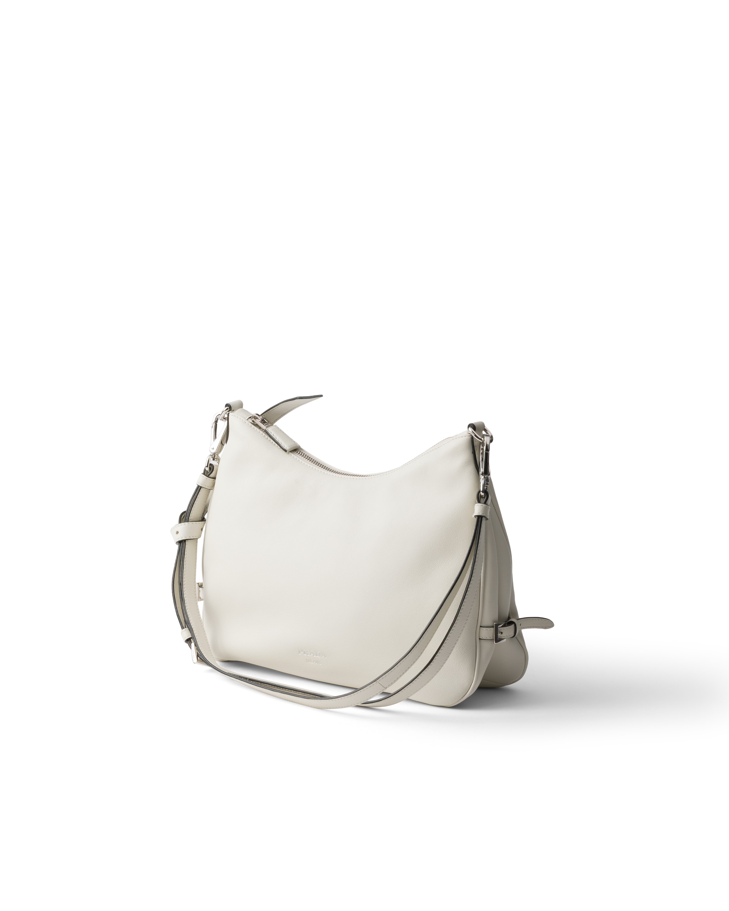 Prada Fold Minitasche Aus Leder In Pattern