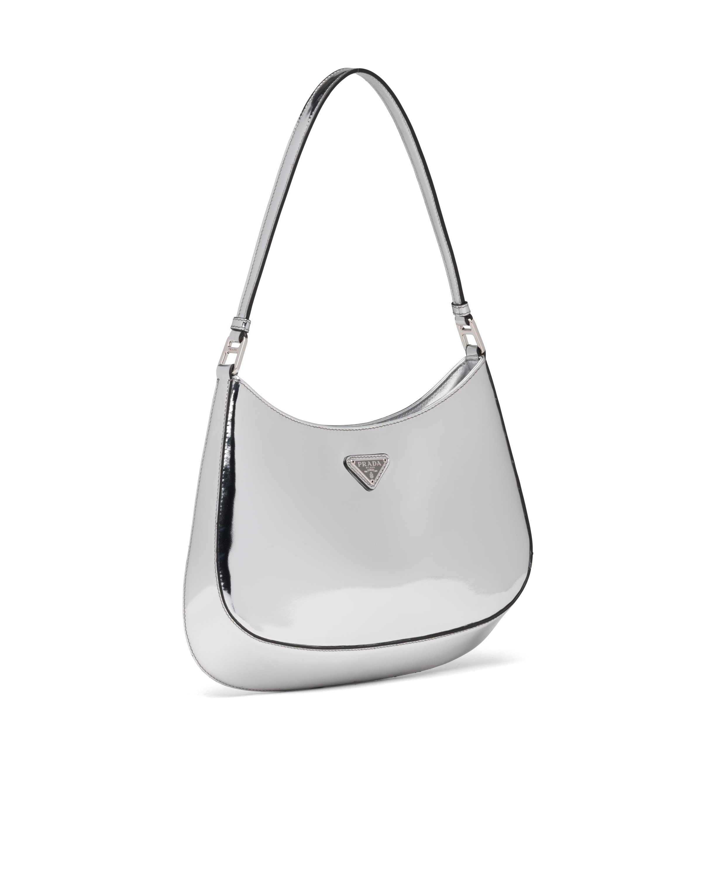Prada Cleo brushed leather shoulder bag Prada