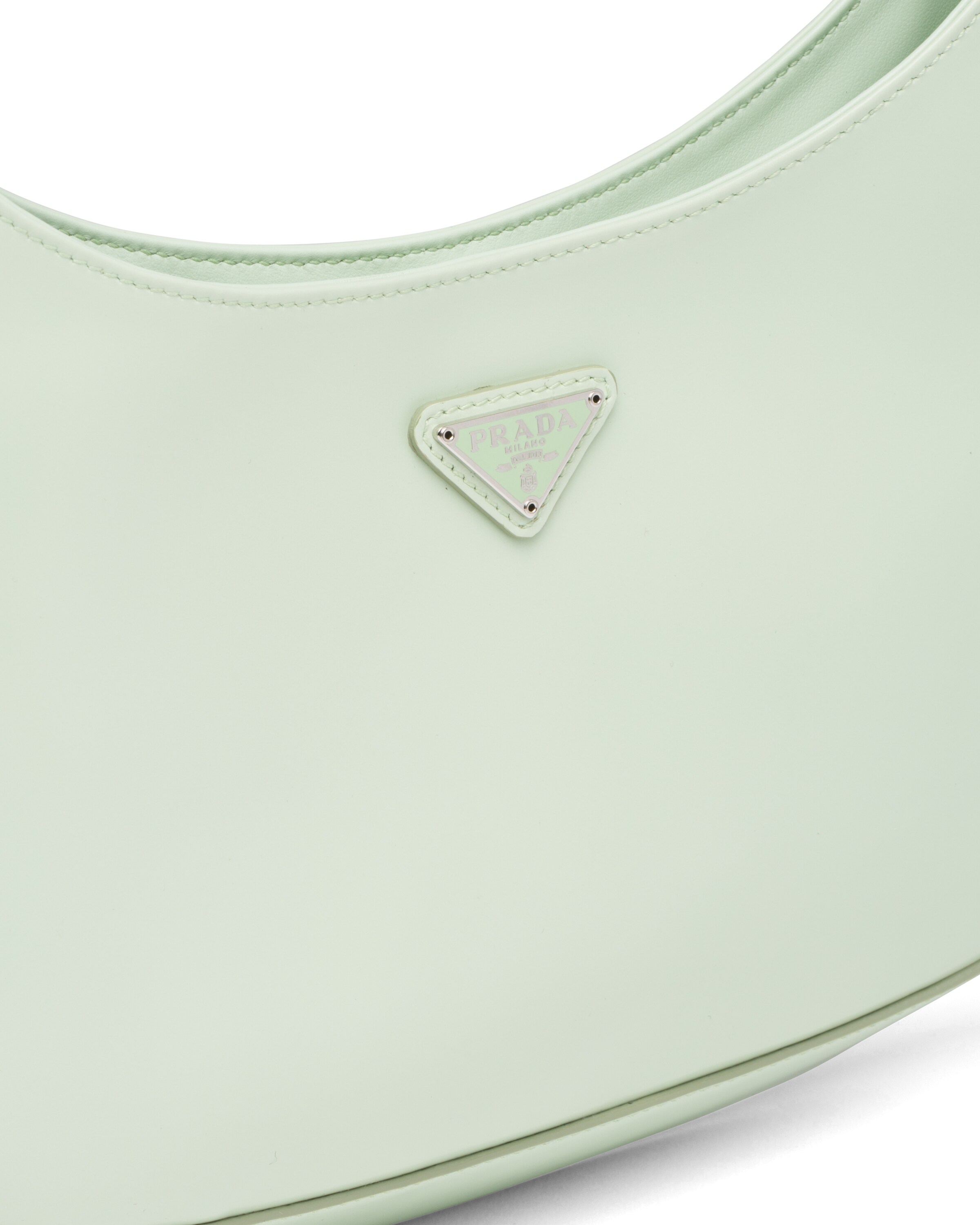 Prada Cleo brushed leather shoulder bag Prada