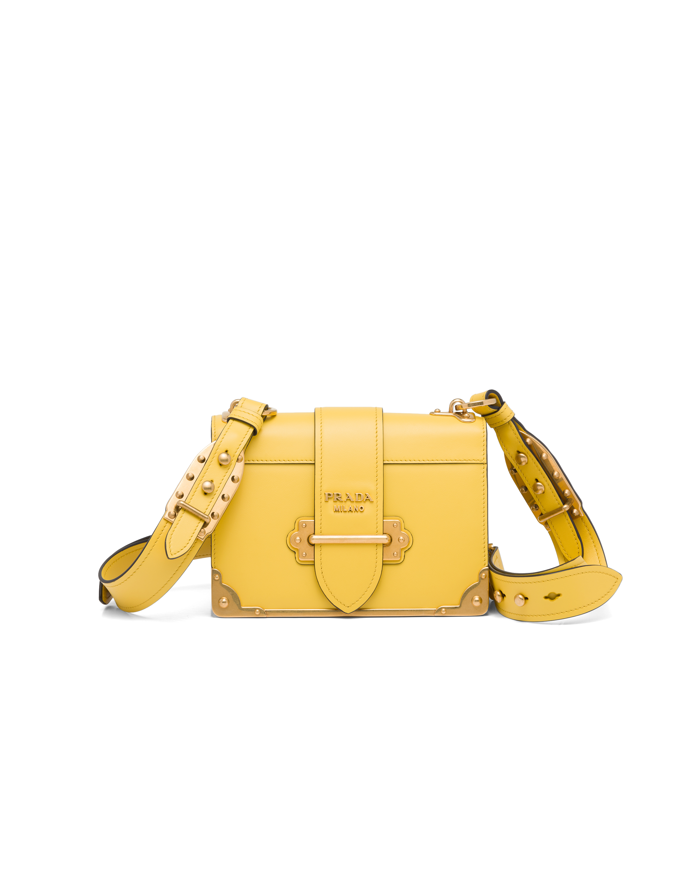prada.com | Borsa Prada Cahier in pelle