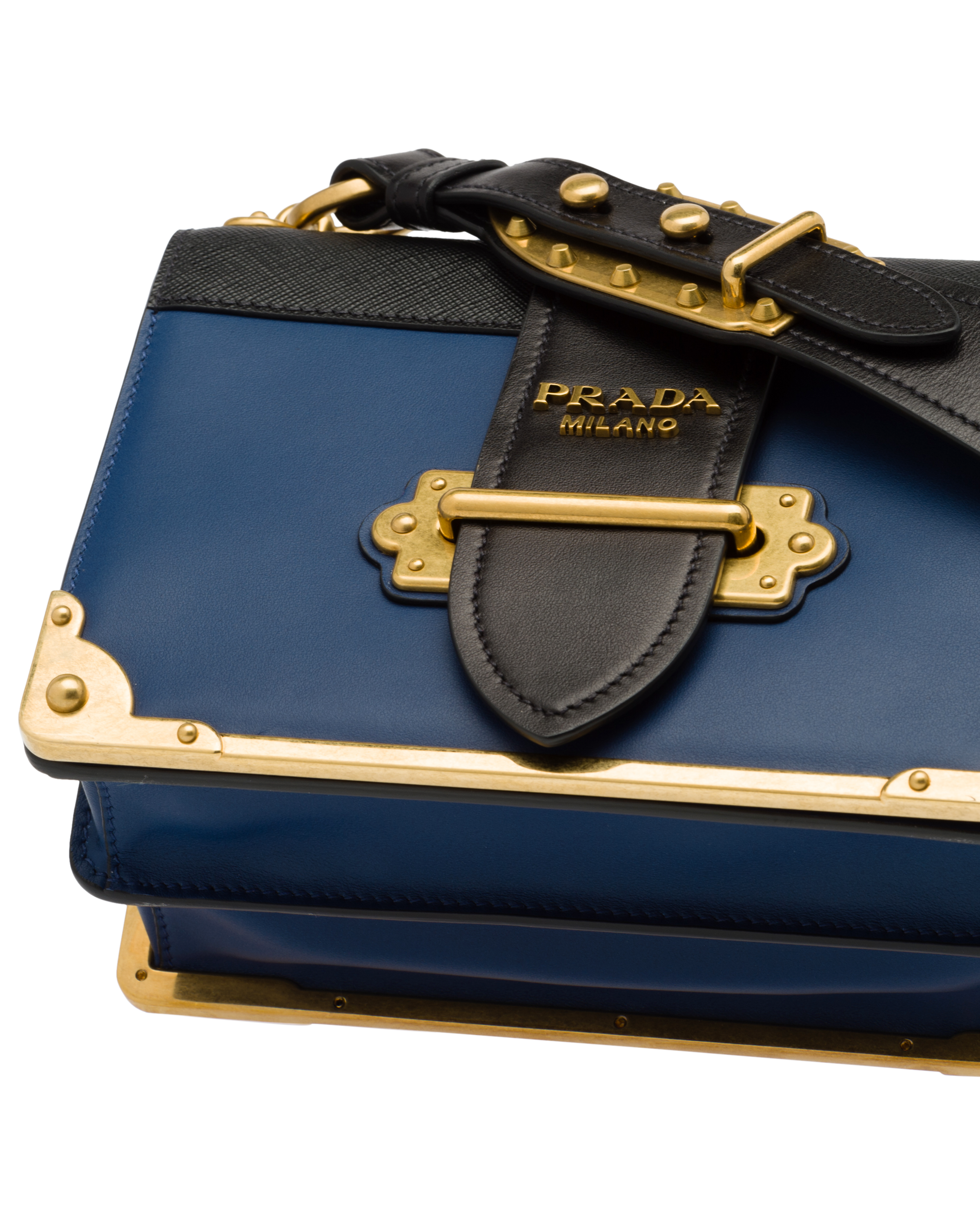 Prada cahier bag blue clearance