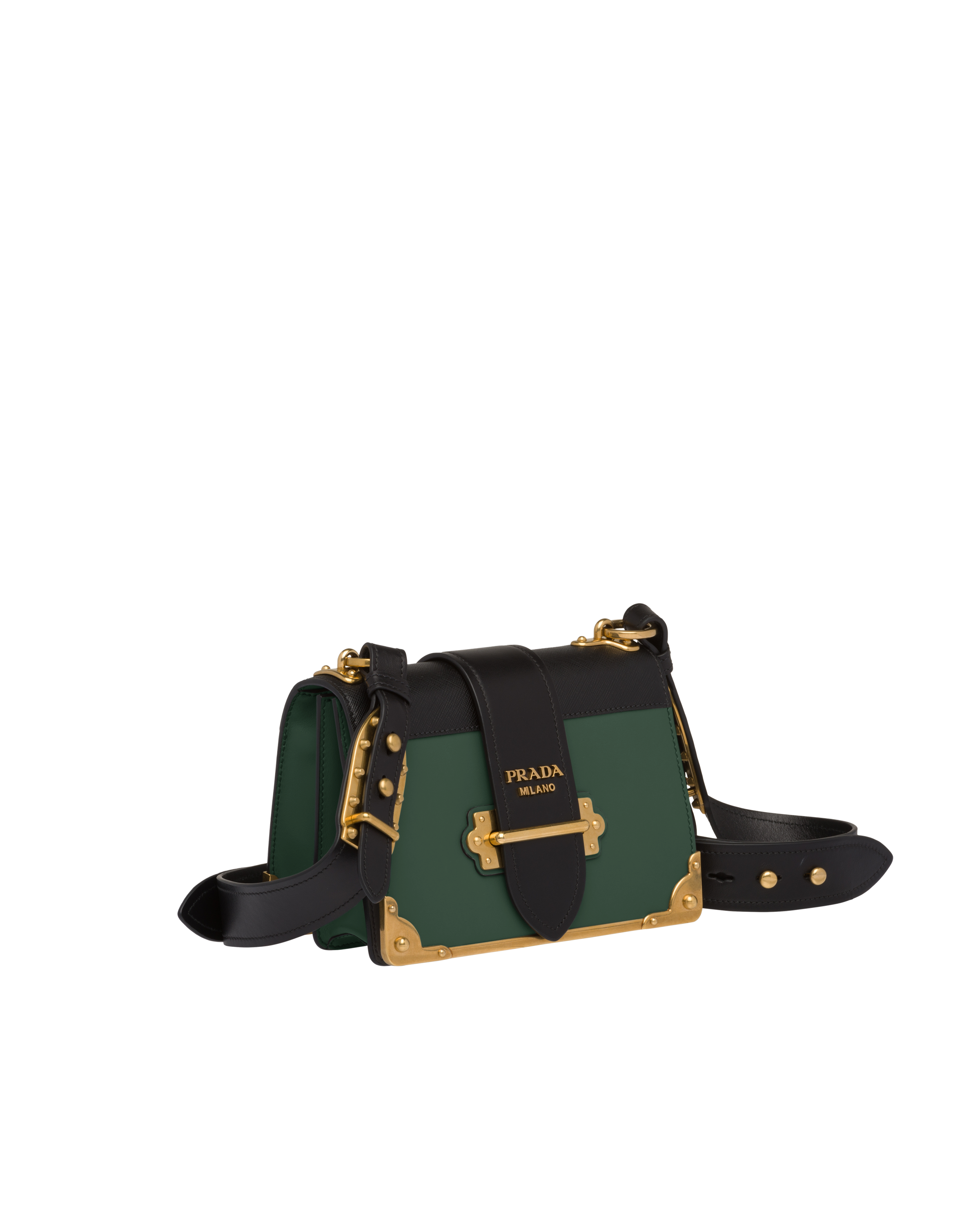 prada green tote
