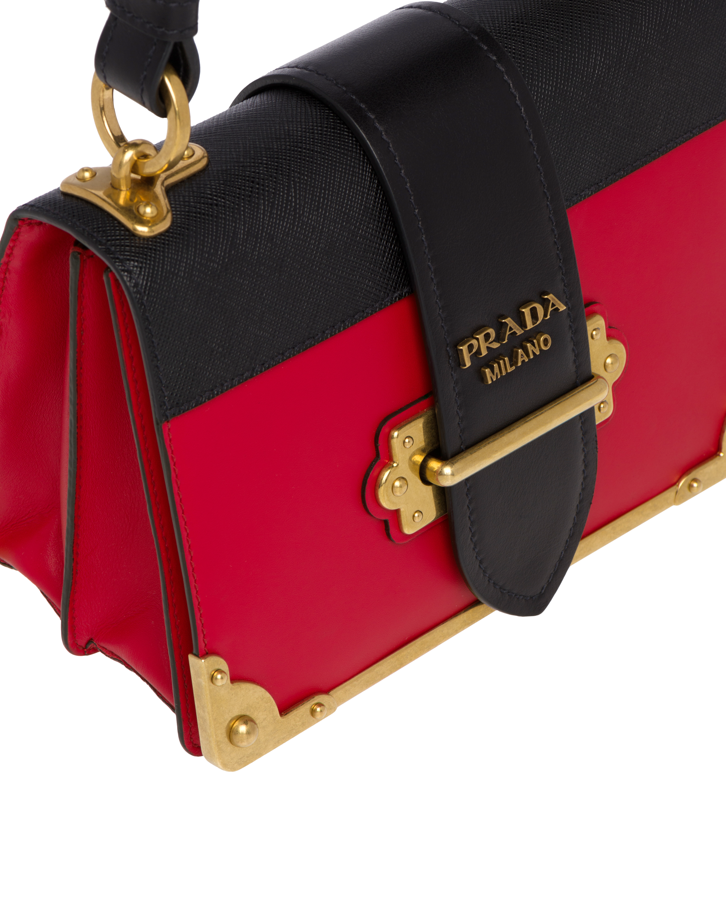 prada cahier red