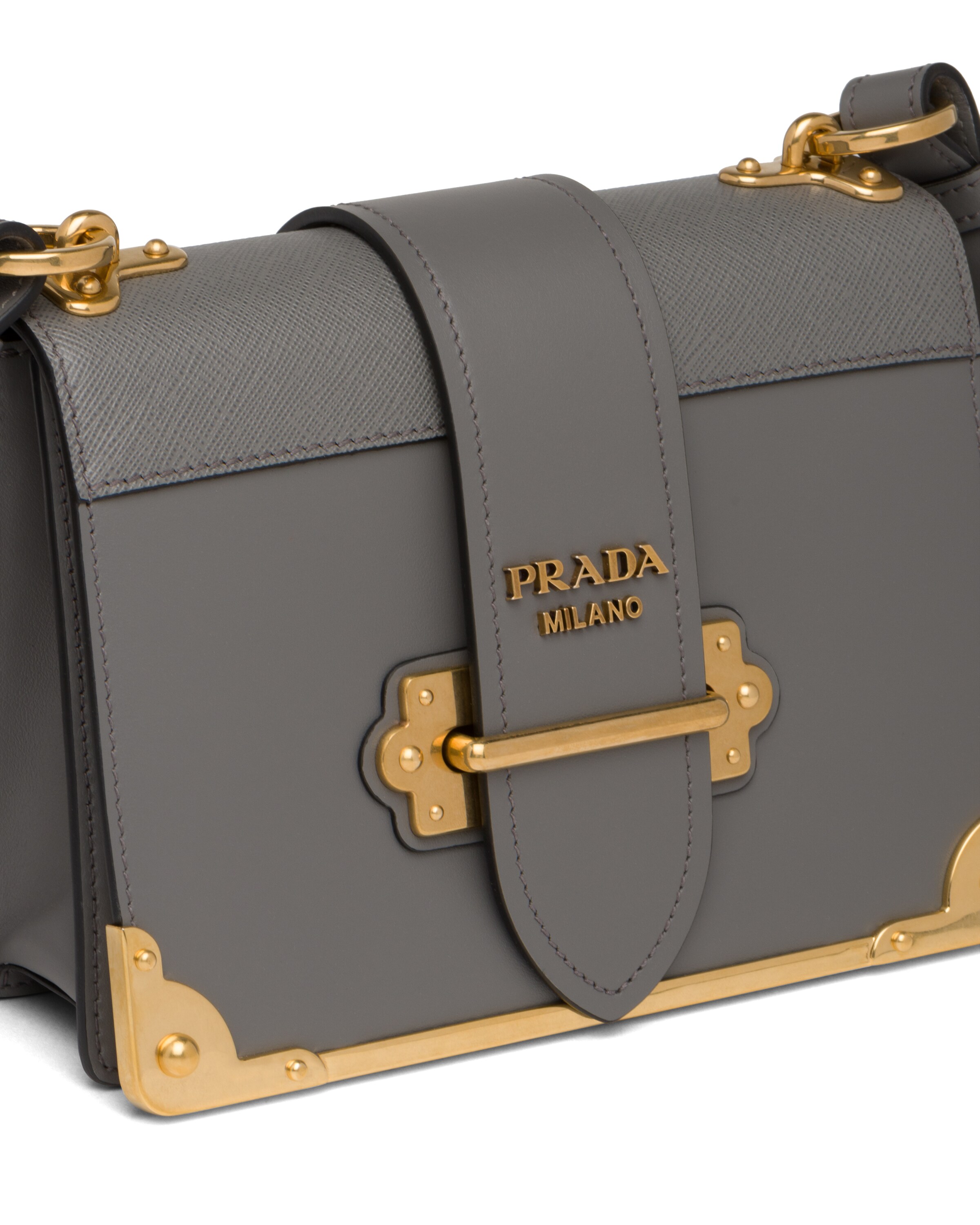 Leather Prada Cahier Bag Prada