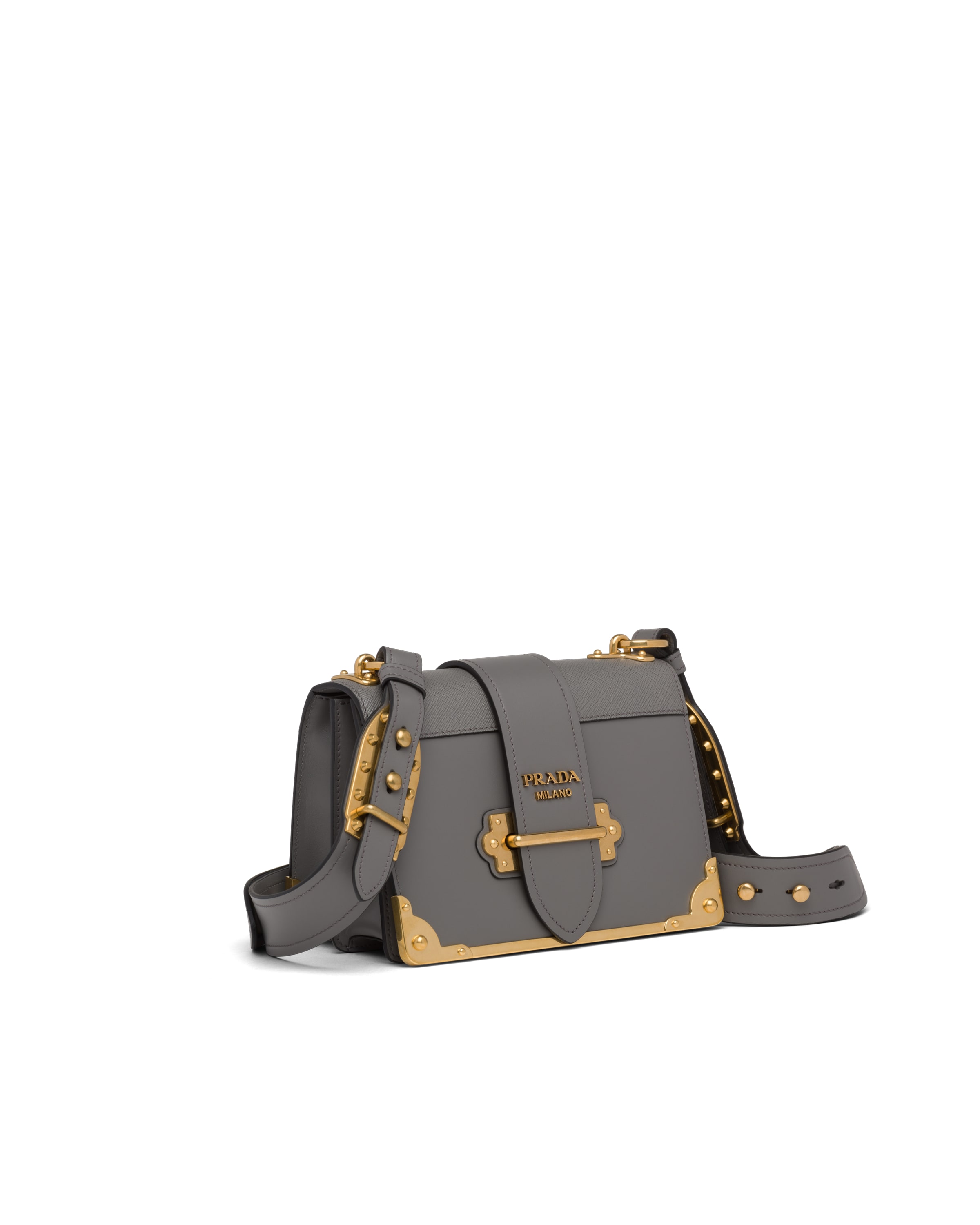 Leather Prada Cahier Bag Prada